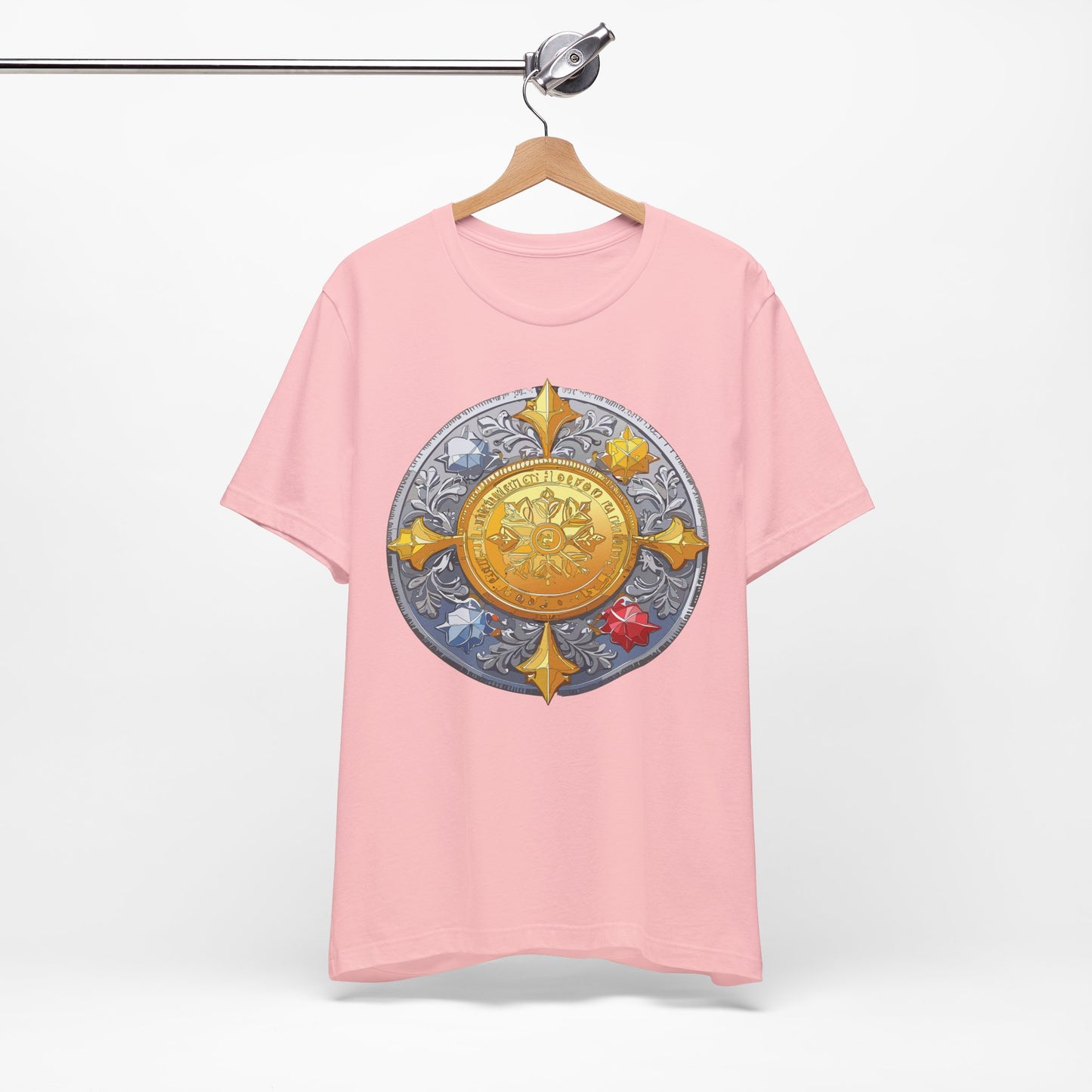 Coin Shirt, Shirt with Coin, Tee Shirt with Gold Coin, Shirt with Antique Coin