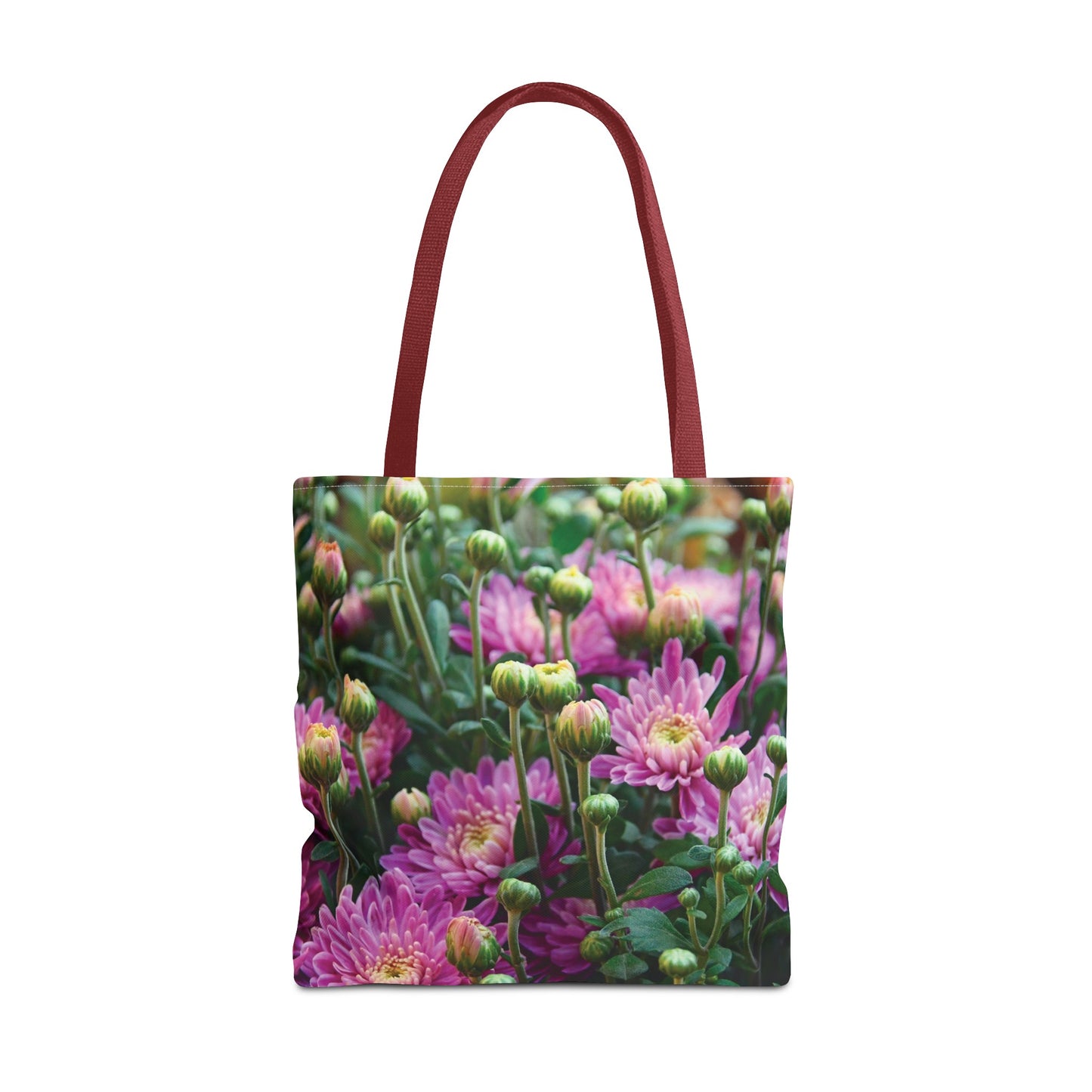 Canvas Bag with Floral Prints