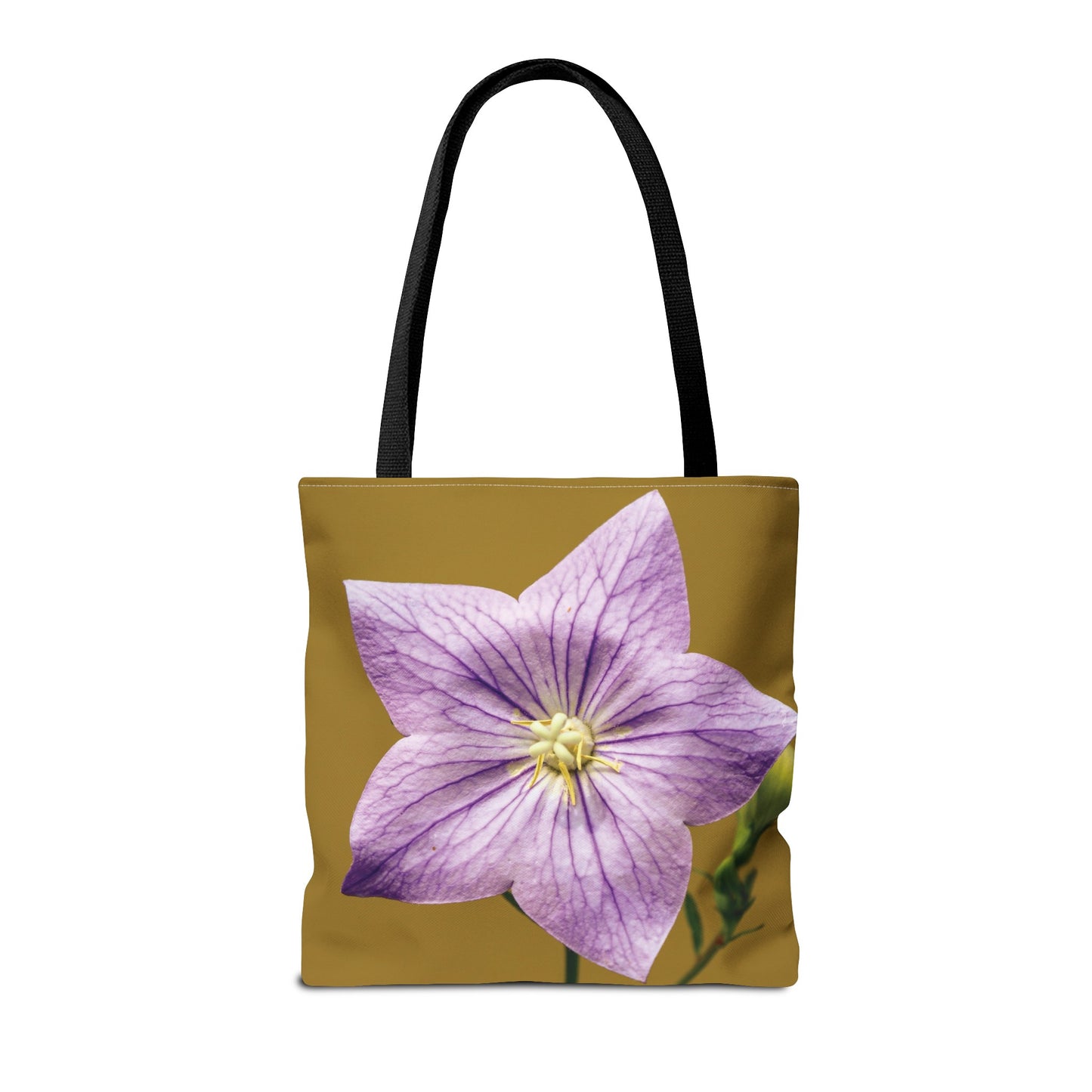 Canvas Bag with Floral Prints