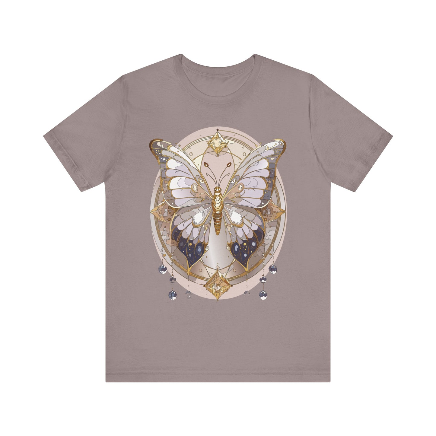 Butterfly Shirt, Shirt with Butterfly, Tee Shirt with Antique Butterfly