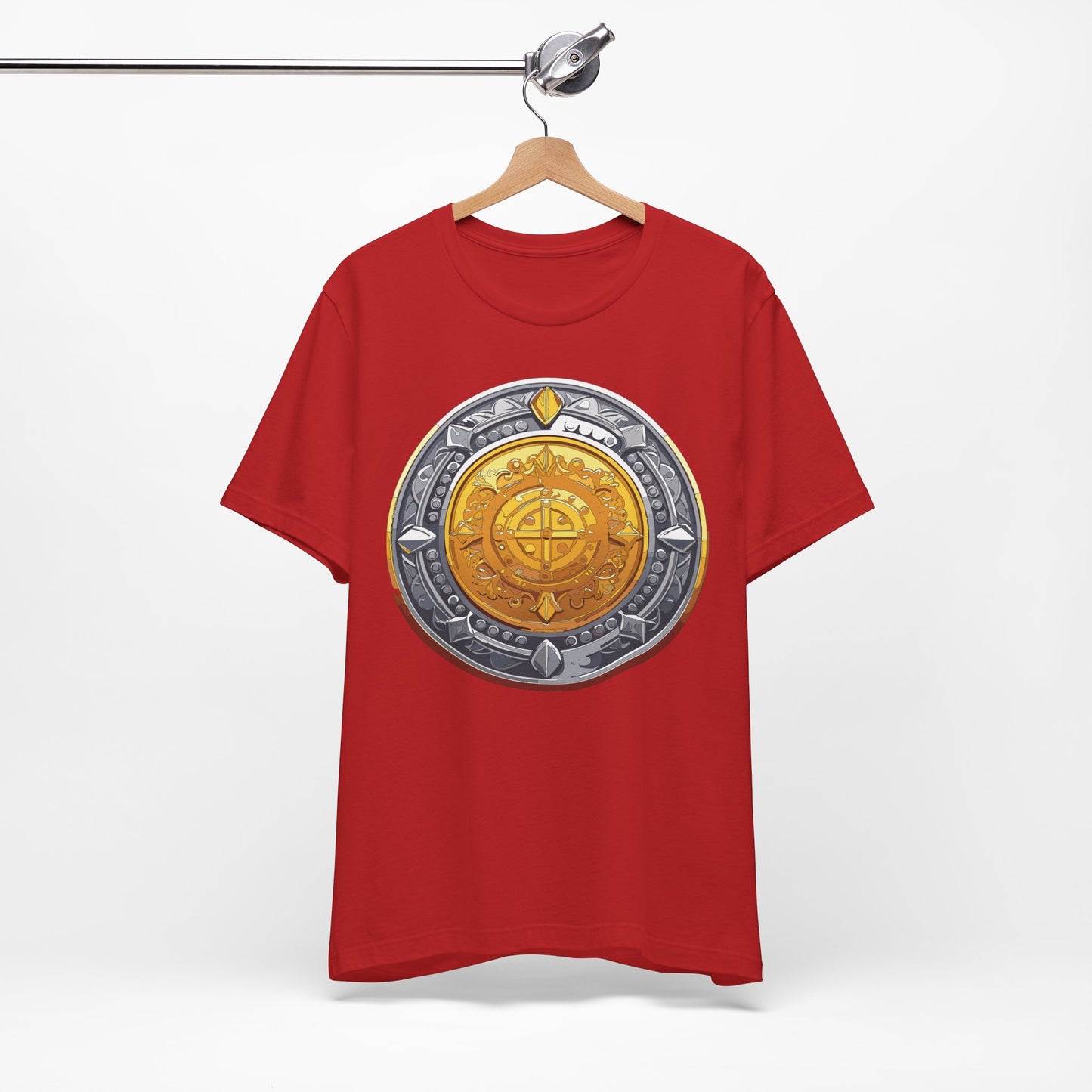 Coin Shirt, Shirt with Coin, Tee Shirt with Gold Coin, Shirt with Antique Coin