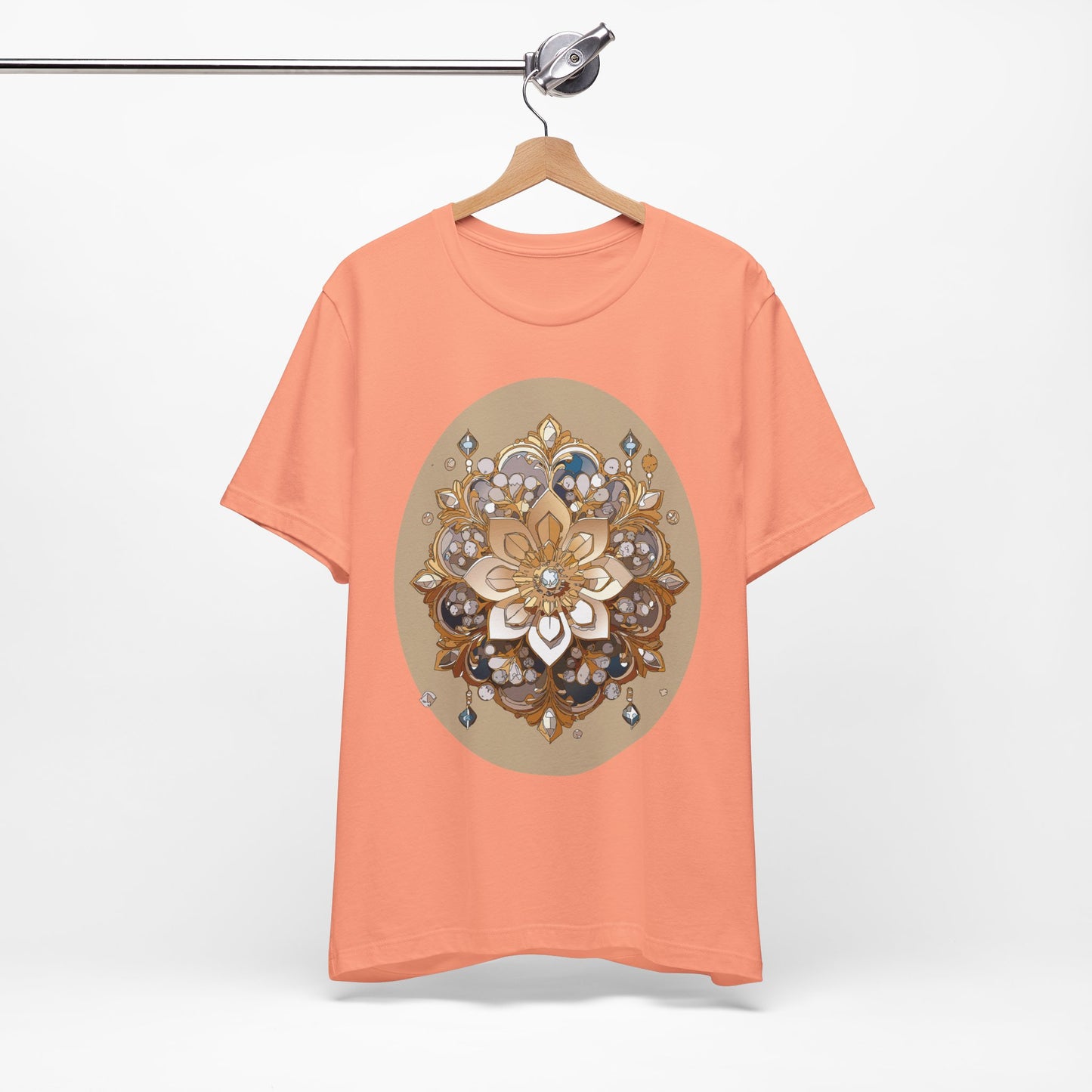 Floral Shirt, Flower Shirt, Tee Shirt with Antique Flower