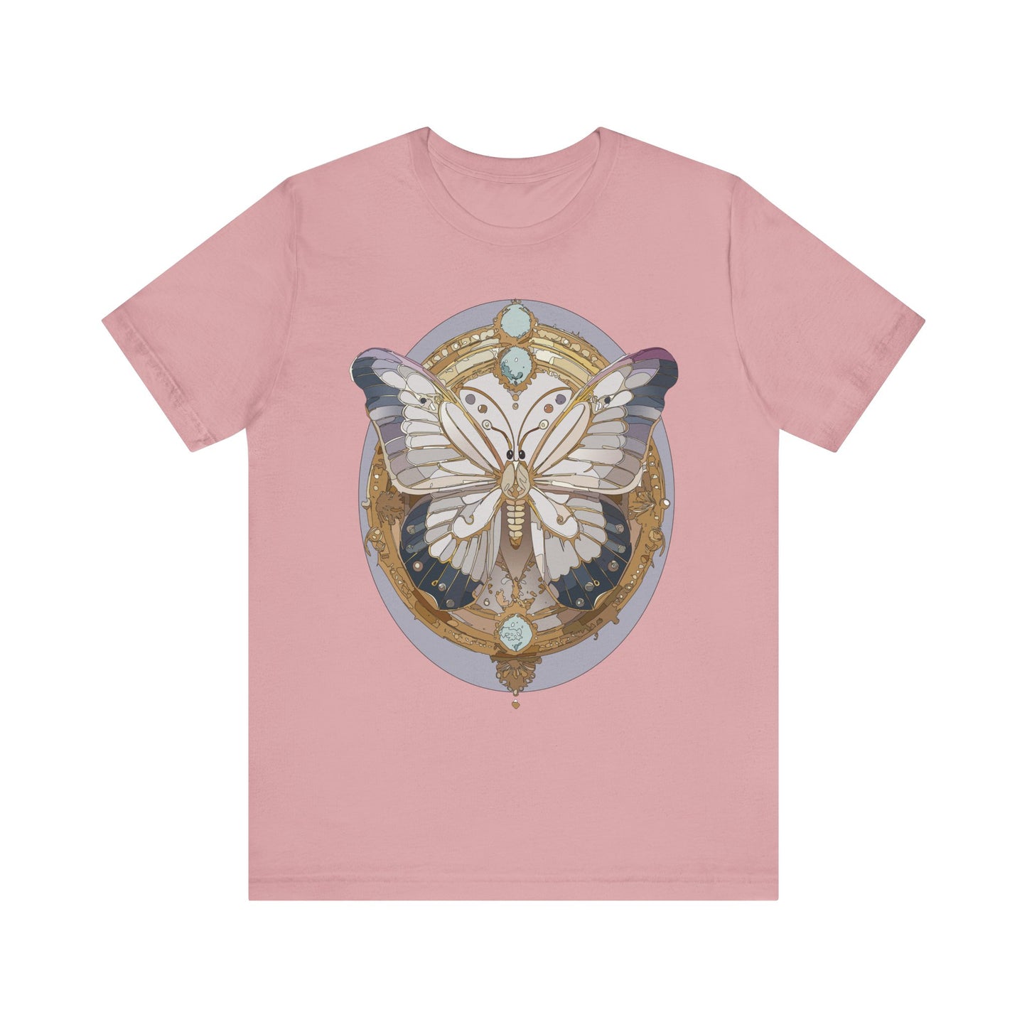 Butterfly Shirt, Shirt with Butterfly, Tee Shirt with Antique Butterfly