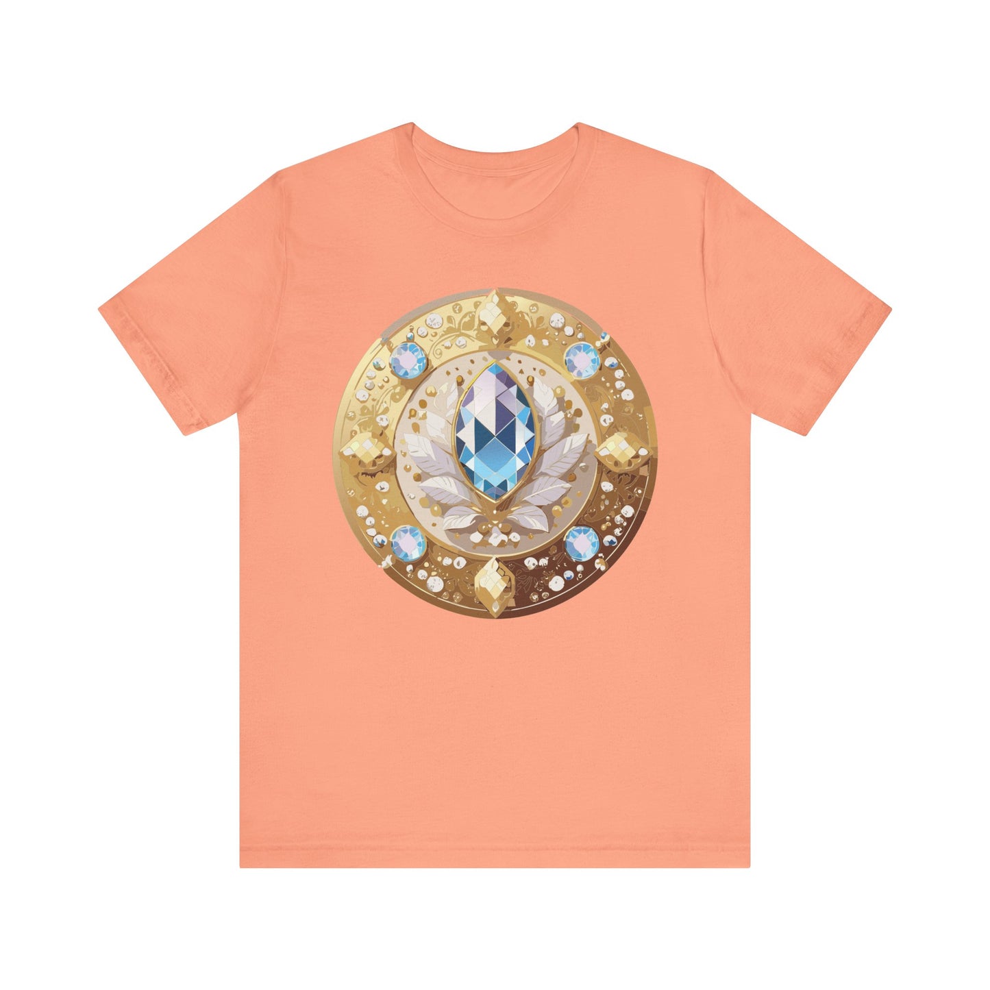 Medallion Shirt, Shirt with Medallion, Tee Shirt with Medal