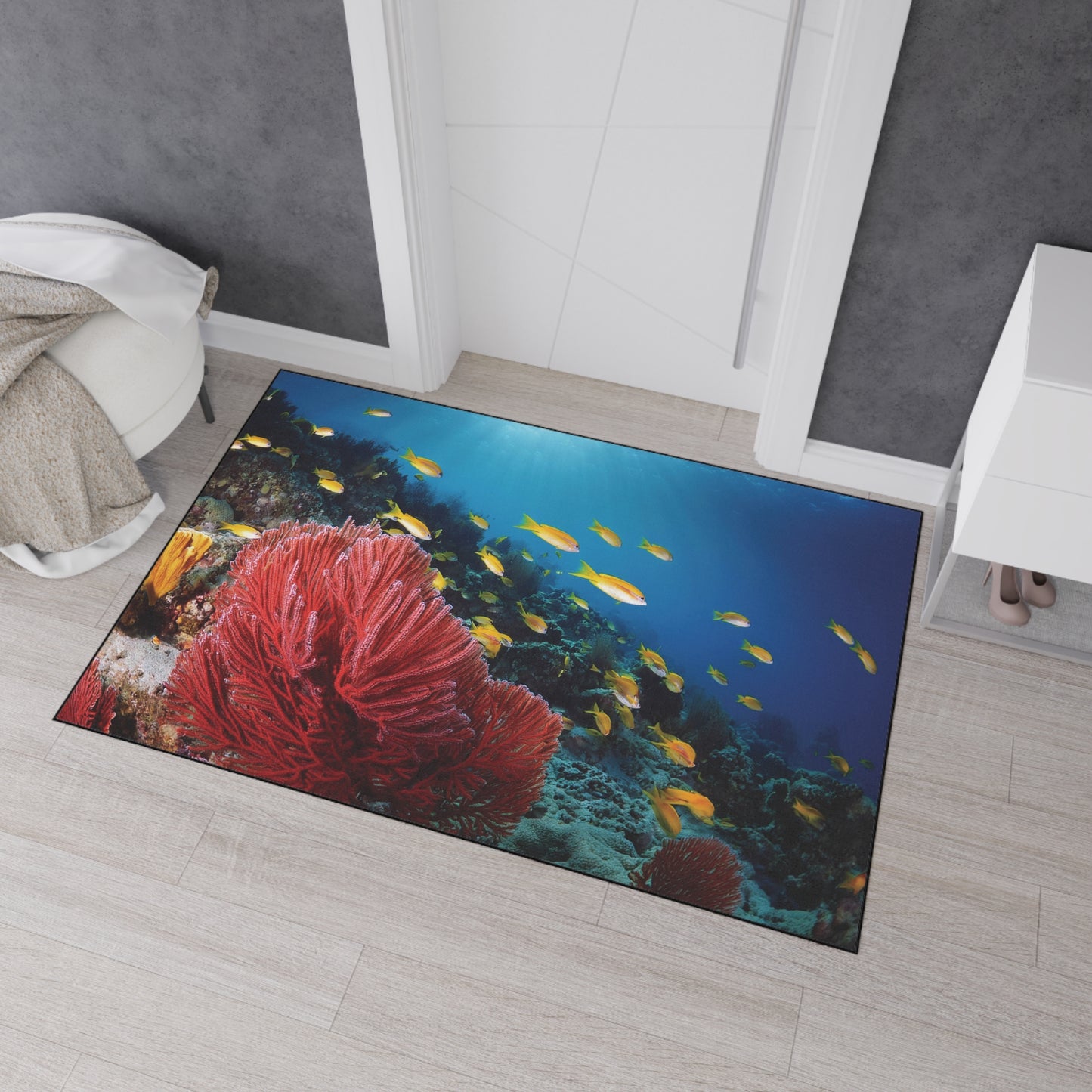 Heavy Duty Floor Mat - Deep Ocean