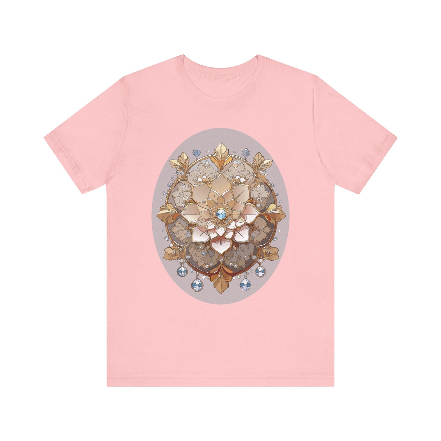 Floral Shirt, Flower Shirt, Tee Shirt with Antique Flower