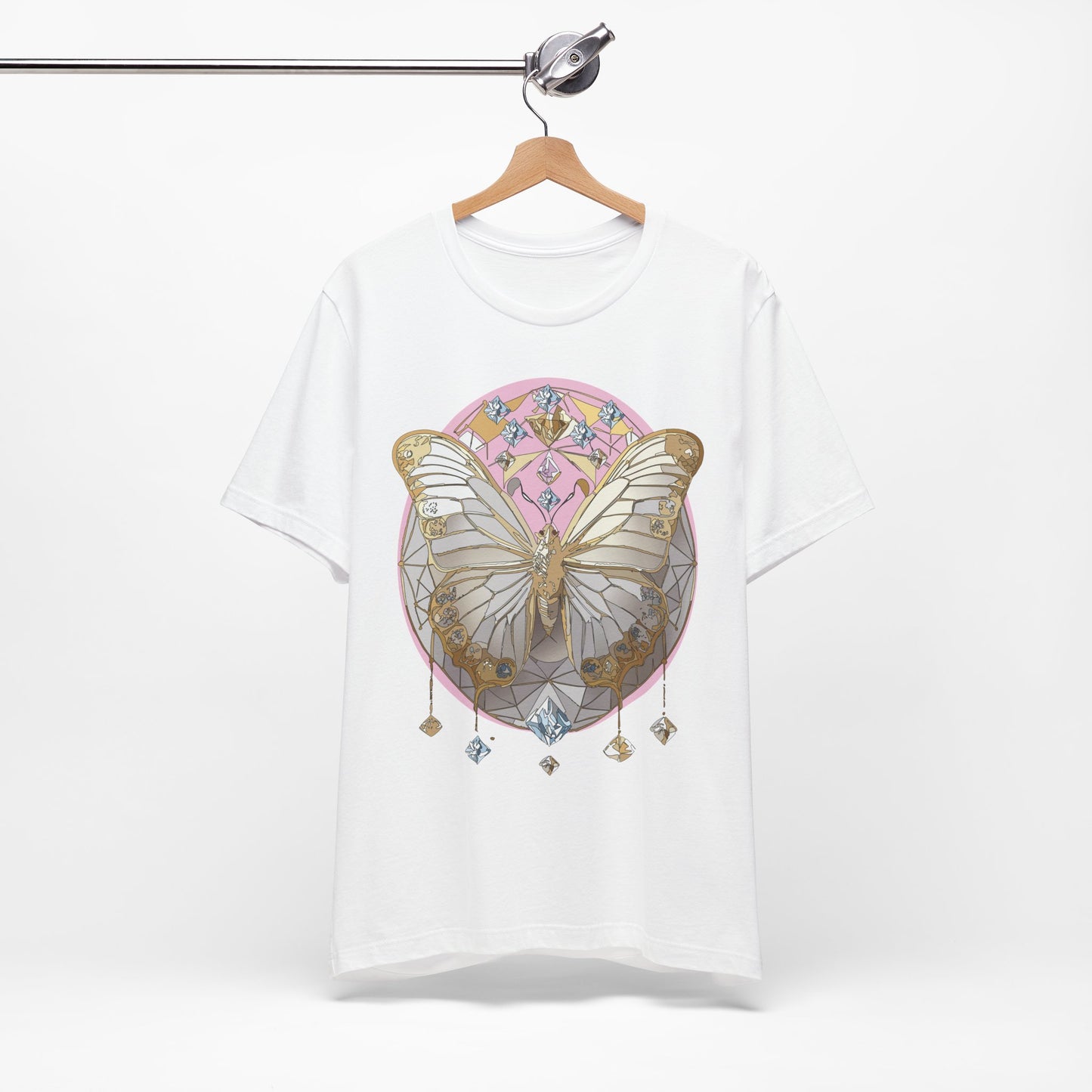 Butterfly Shirt, Shirt with Butterfly, Tee Shirt with Antique Butterfly