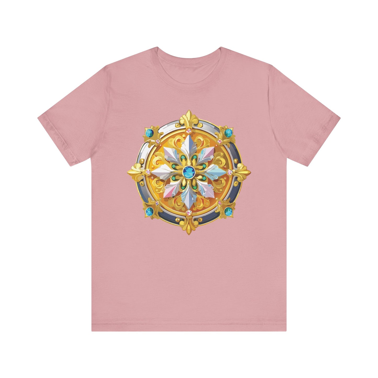 Medallion Shirt, Shirt with Medallion, Tee Shirt with Medal