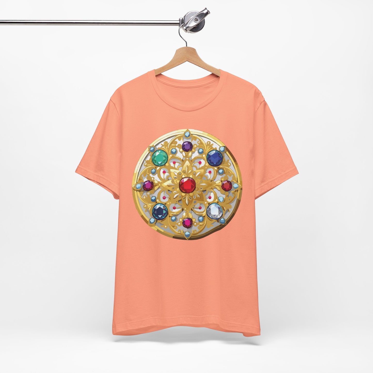Medallion Shirt, Shirt with Medallion, Tee Shirt with Medal