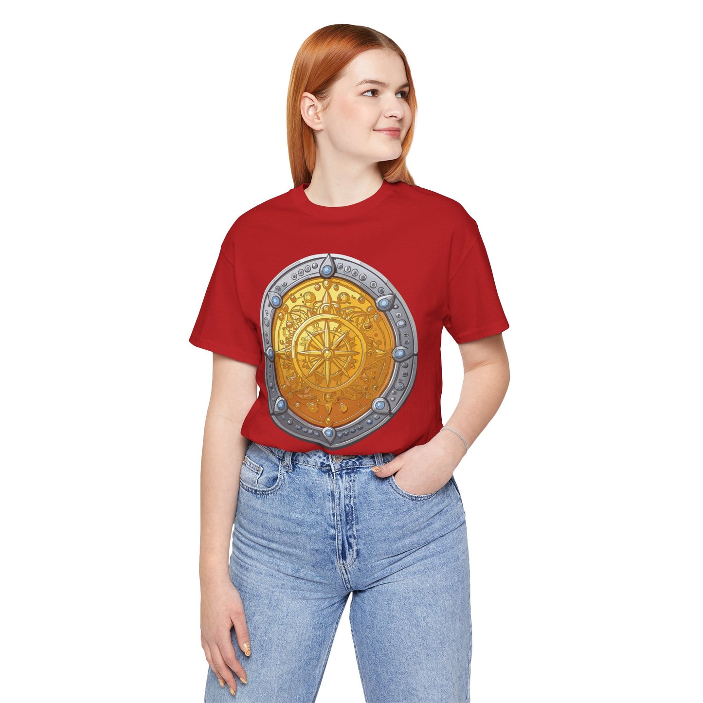 Coin Shirt, Shirt with Coin, Tee Shirt with Gold Coin, Shirt with Antique Coin