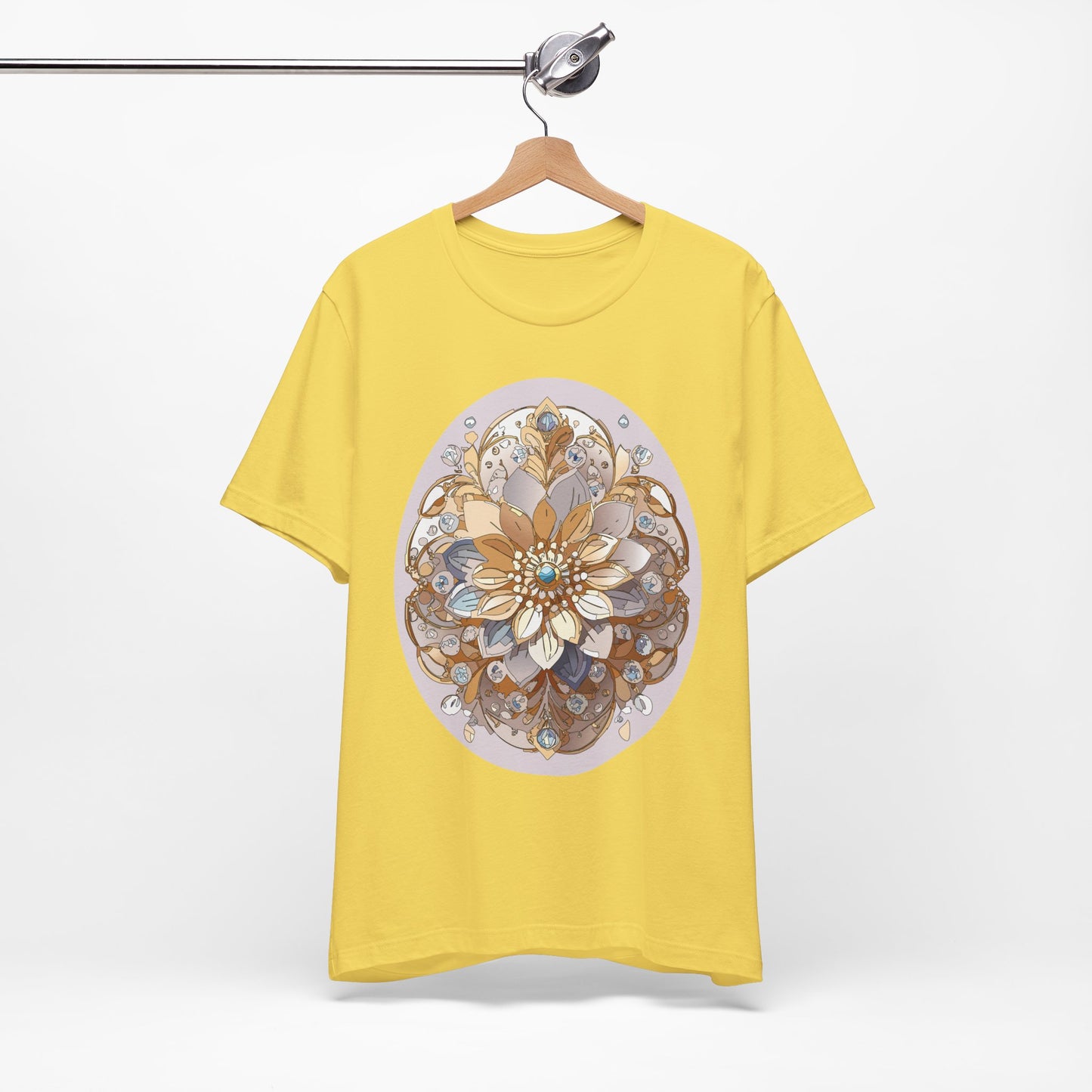 Floral Shirt, Flower Shirt, Tee Shirt with Antique Flower