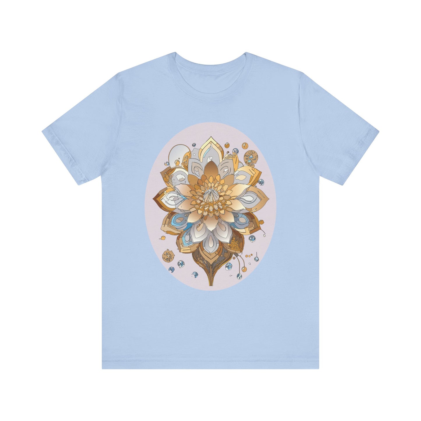 Floral Shirt, Flower Shirt, Tee Shirt with Antique Flower
