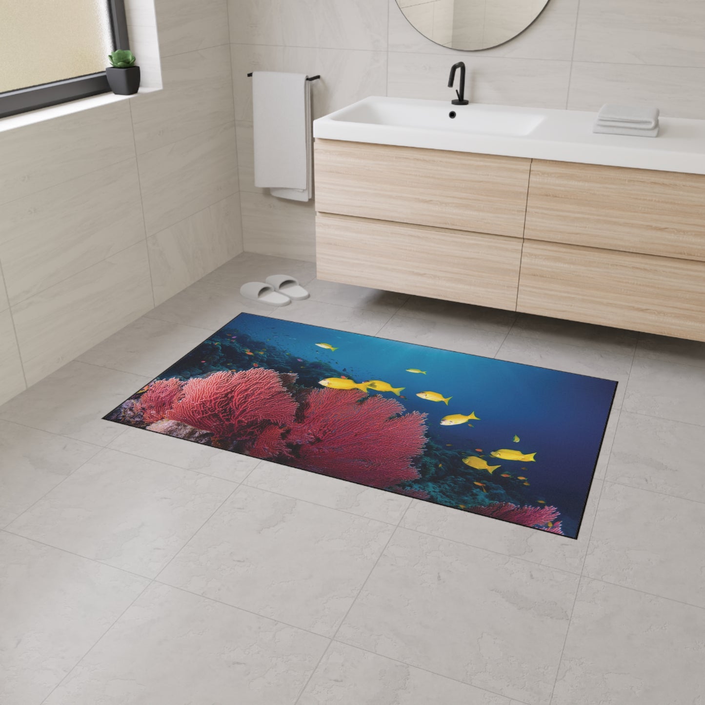 Heavy Duty Floor Mat - Deep Ocean