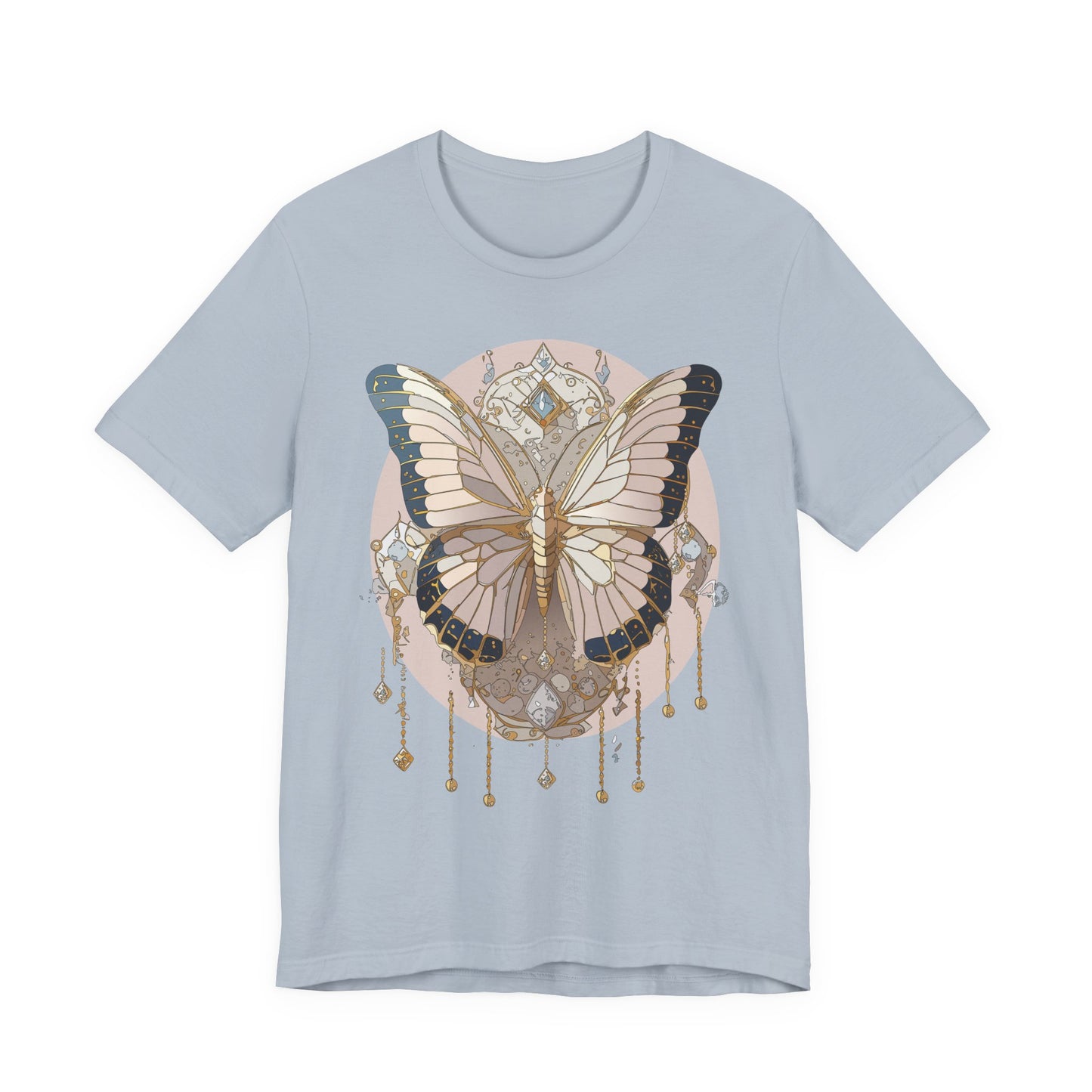 Butterfly Shirt, Shirt with Butterfly, Tee Shirt with Antique Butterfly