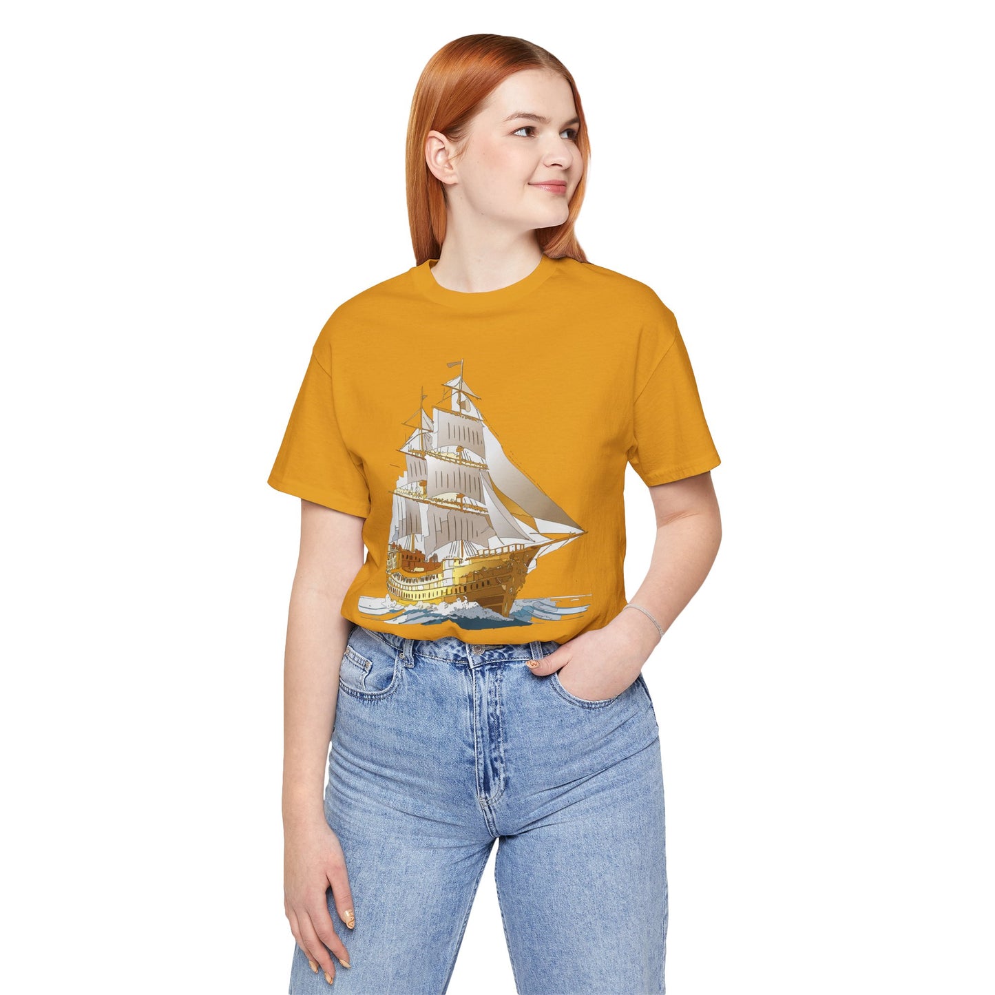 Ship Shirt, Shirt with Ship, Tee shirt with Ship