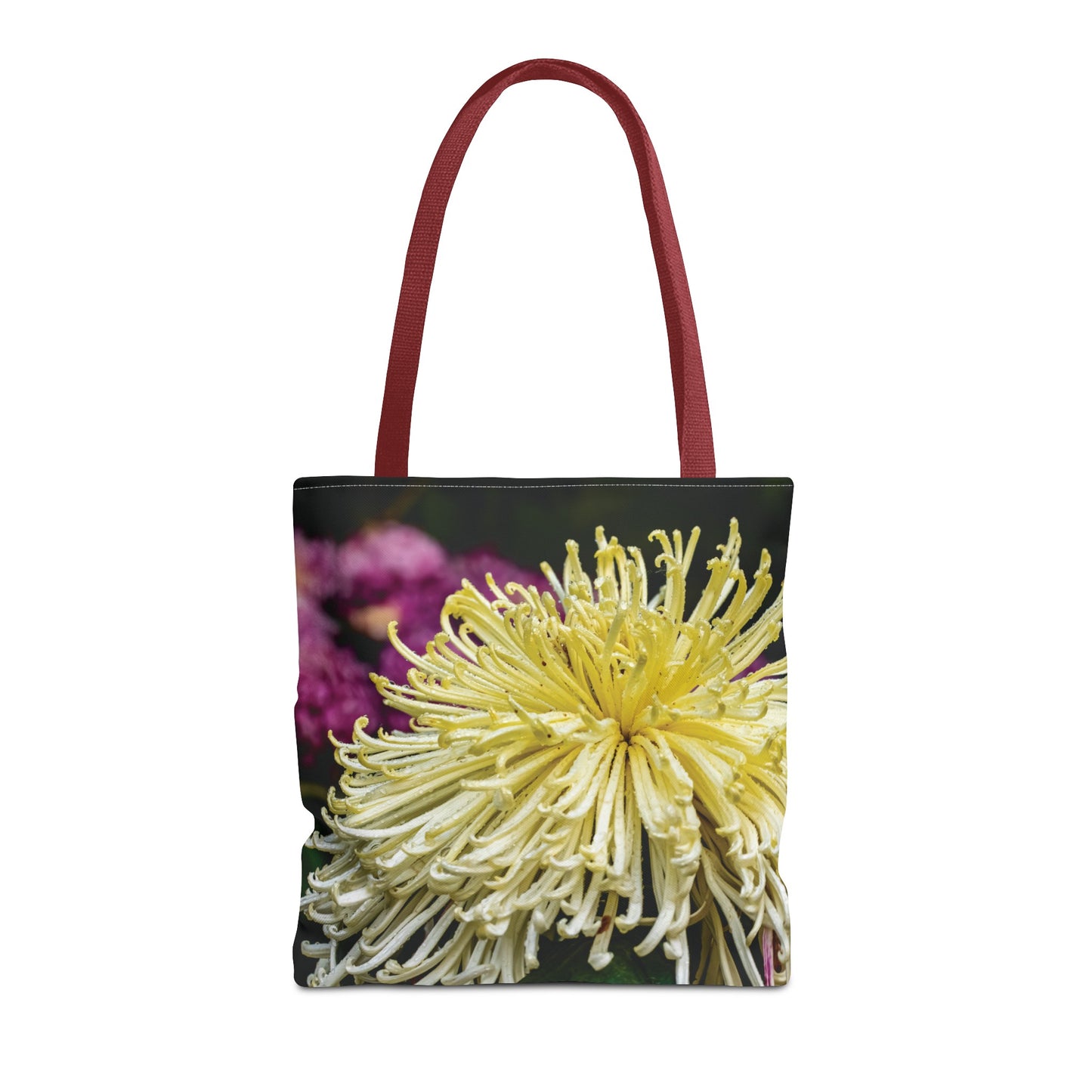 Canvas Bag with Floral Prints