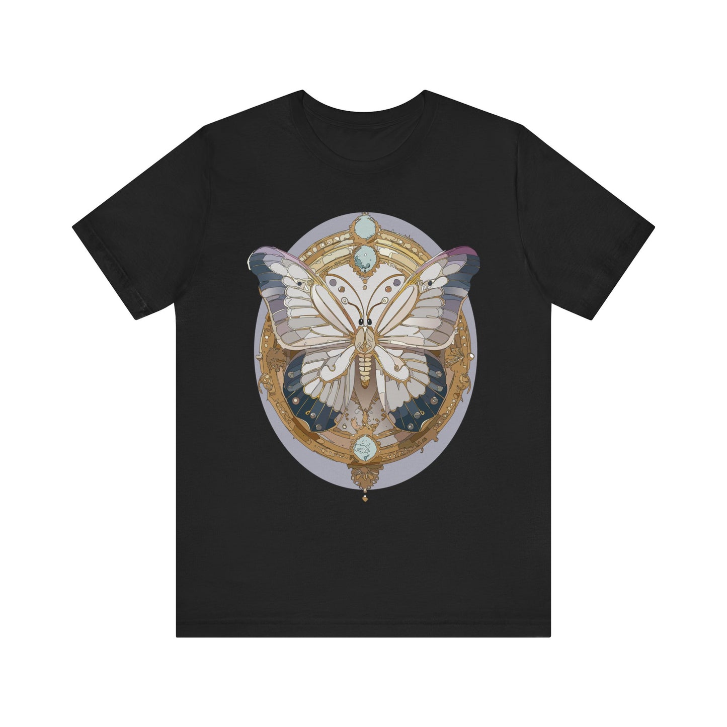 Butterfly Shirt, Shirt with Butterfly, Tee Shirt with Antique Butterfly
