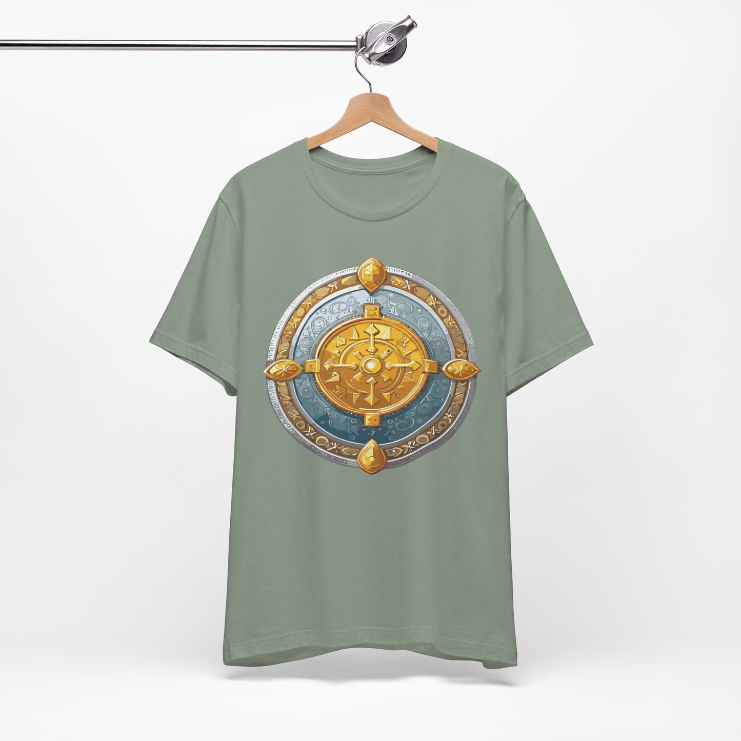 Coin Shirt, Shirt with Coin, Tee Shirt with Gold Coin, Shirt with Antique Coin