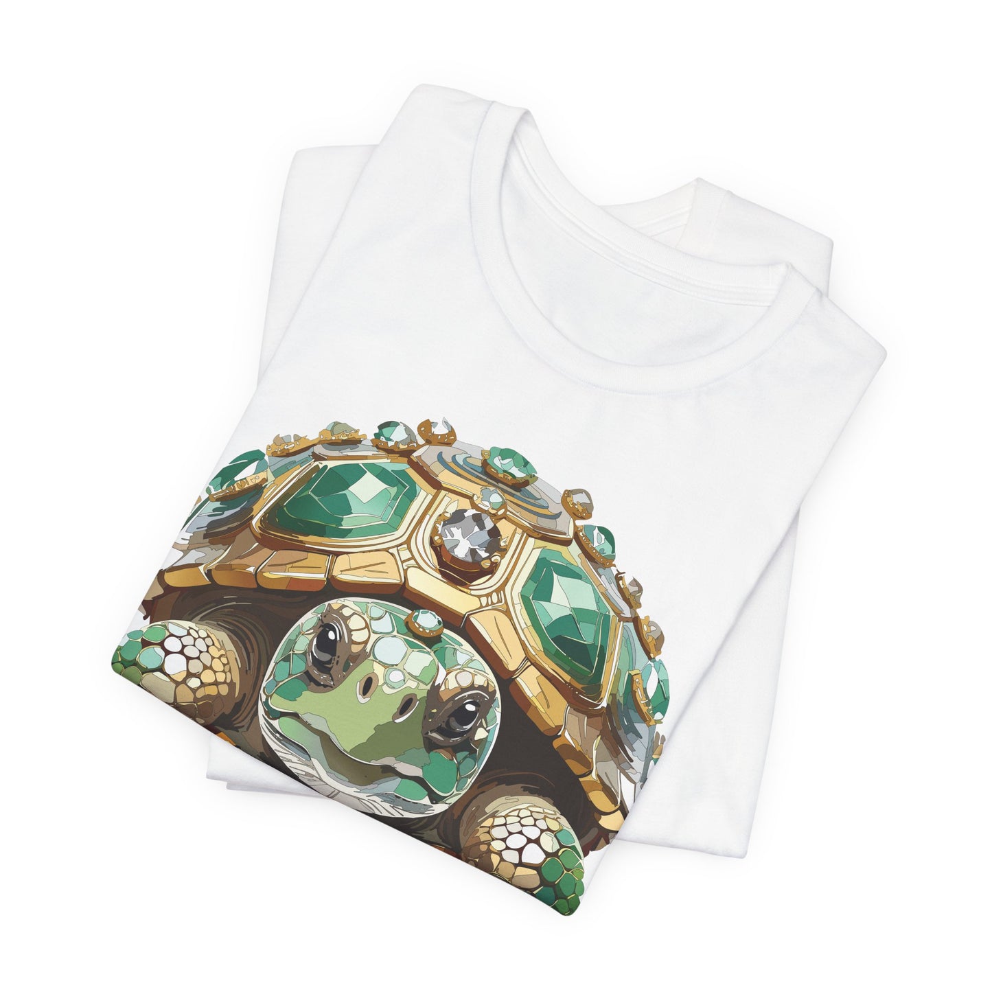 Animal Shirt, Shirt with Animal, Tee Shirt with Gold Animal Medal, Shirt with Antique Animal Medallion
