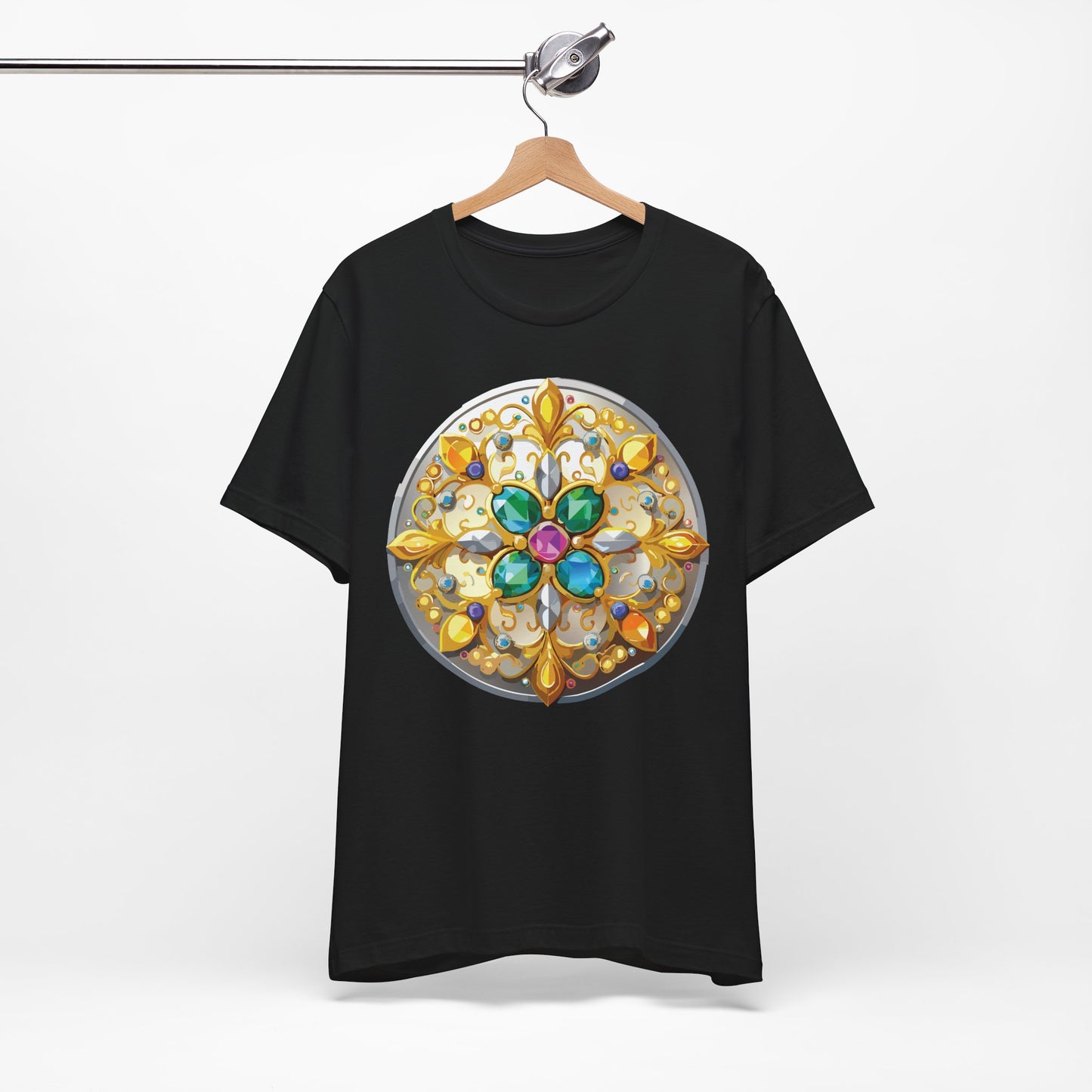Medallion Shirt, Shirt with Medallion, Tee Shirt with Medal
