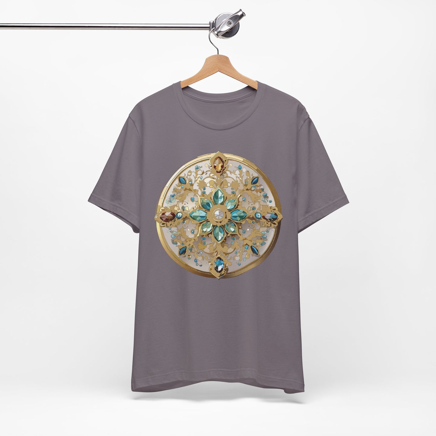 Medallion Shirt, Shirt with Medallion, Tee Shirt with Medal