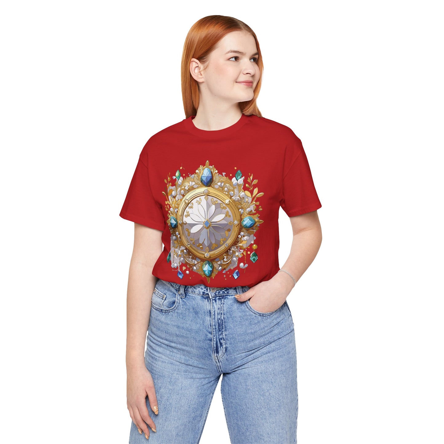 Medallion Shirt, Shirt with Medallion, Tee Shirt with Medal