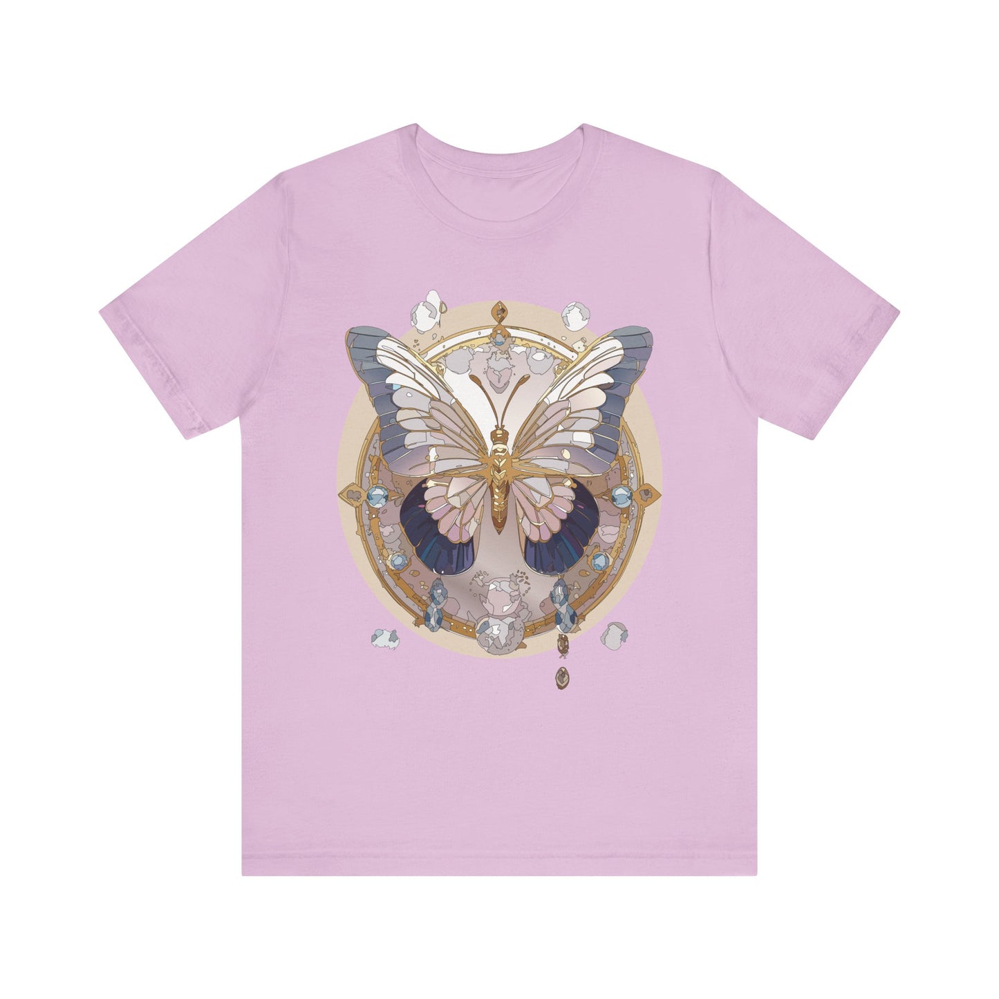 Butterfly Shirt, Shirt with Butterfly, Tee Shirt with Antique Butterfly