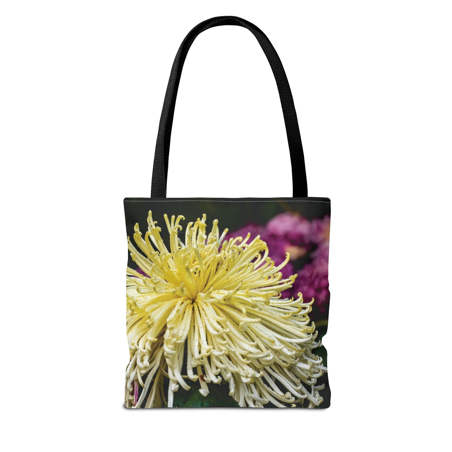 Canvas Bag with Floral Prints