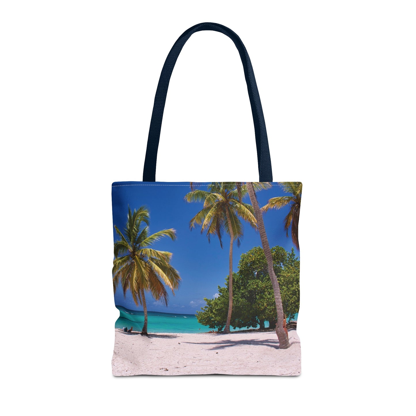 Canvas Bag with Beach Prints