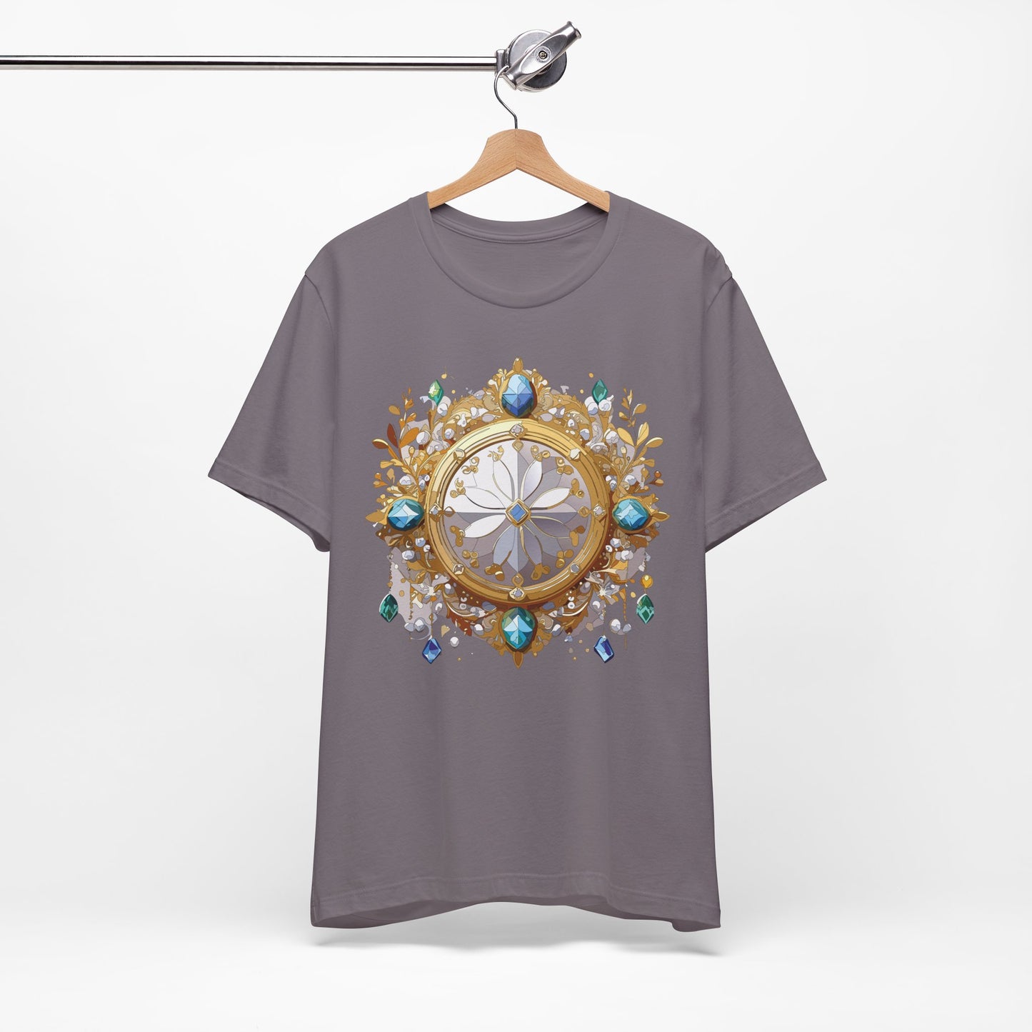 Medallion Shirt, Shirt with Medallion, Tee Shirt with Medal