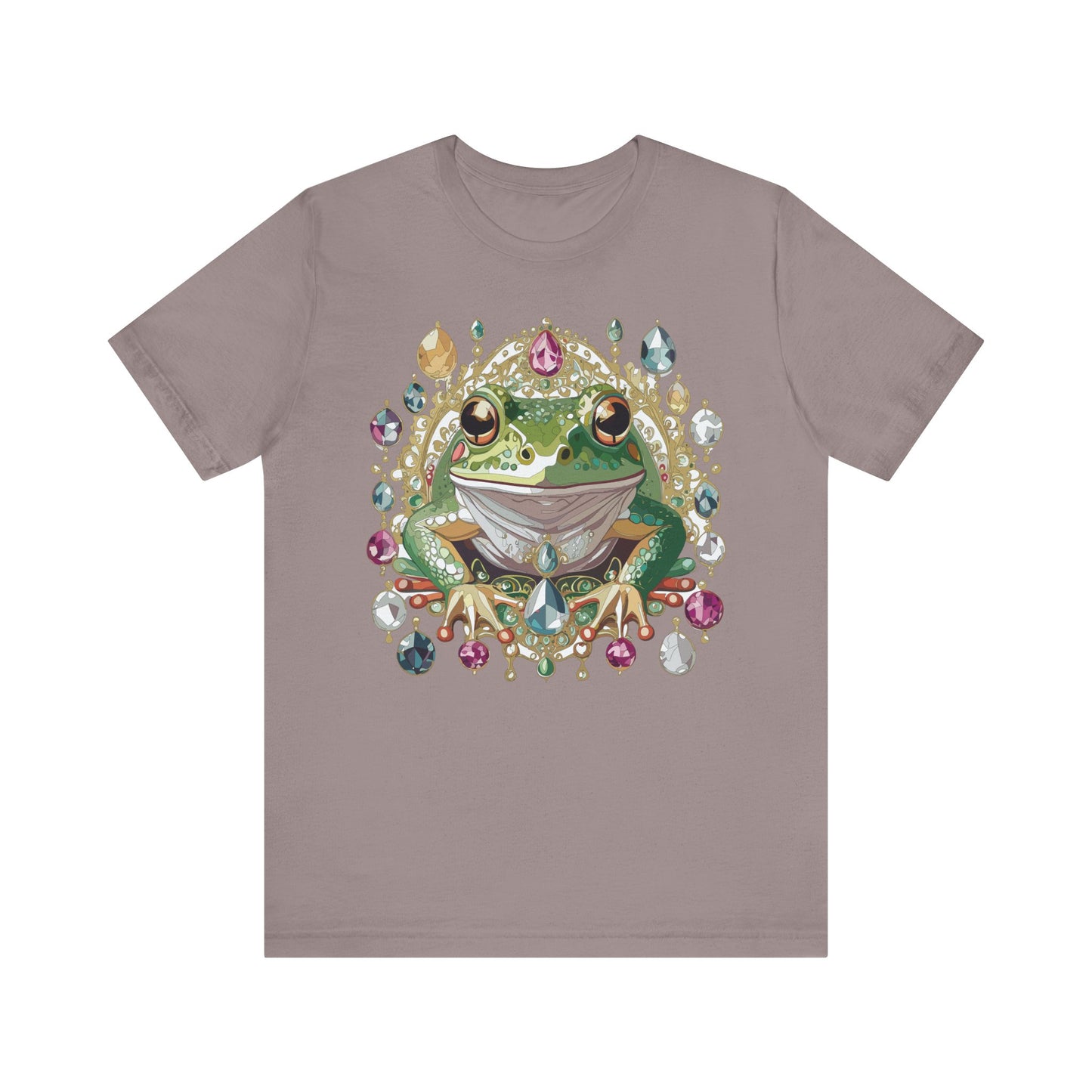Animal Shirt, Shirt with Animal, Tee Shirt with Gold Animal Medal, Shirt with Antique Animal Medallion