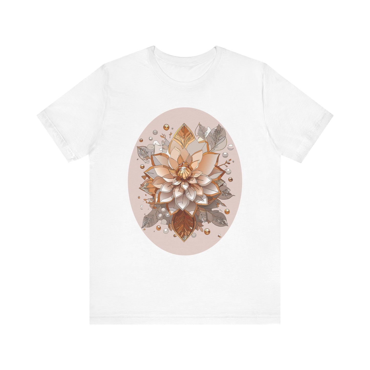 Floral Shirt, Flower Shirt, Tee Shirt with Antique Flower