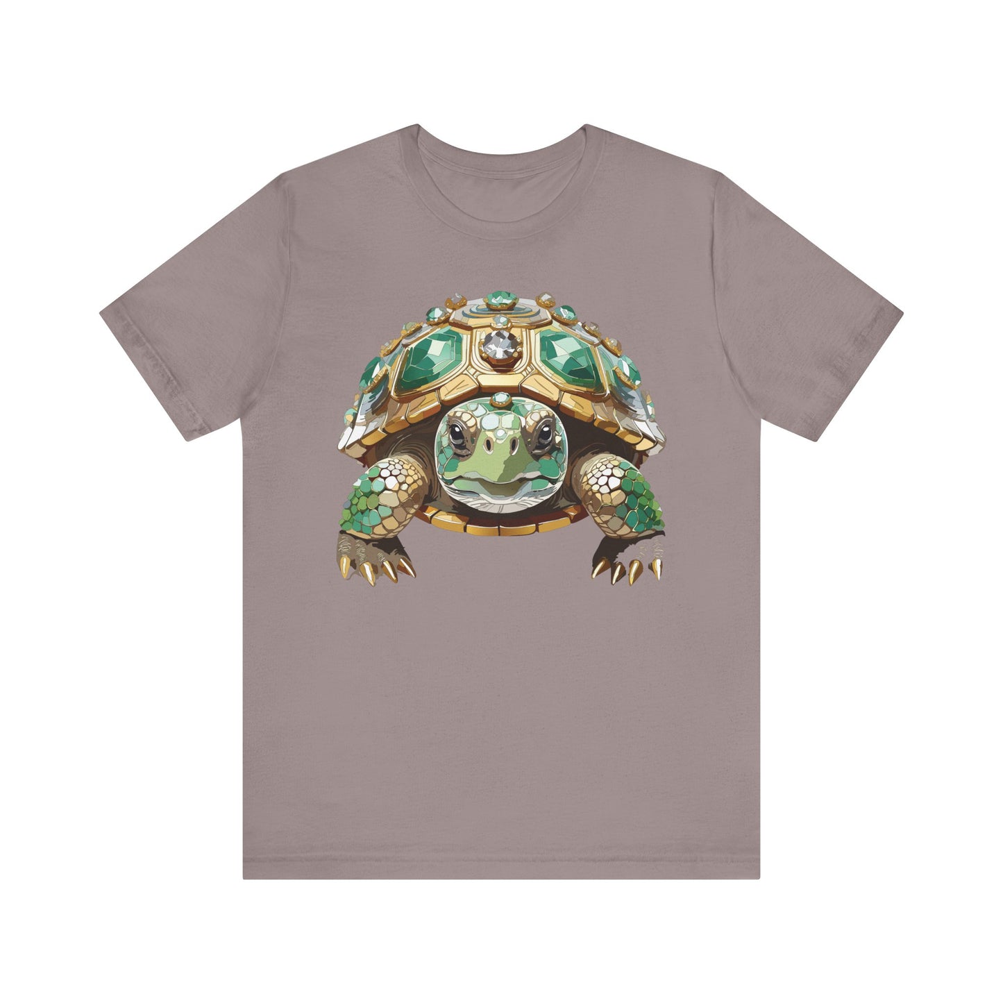 Animal Shirt, Shirt with Animal, Tee Shirt with Gold Animal Medal, Shirt with Antique Animal Medallion