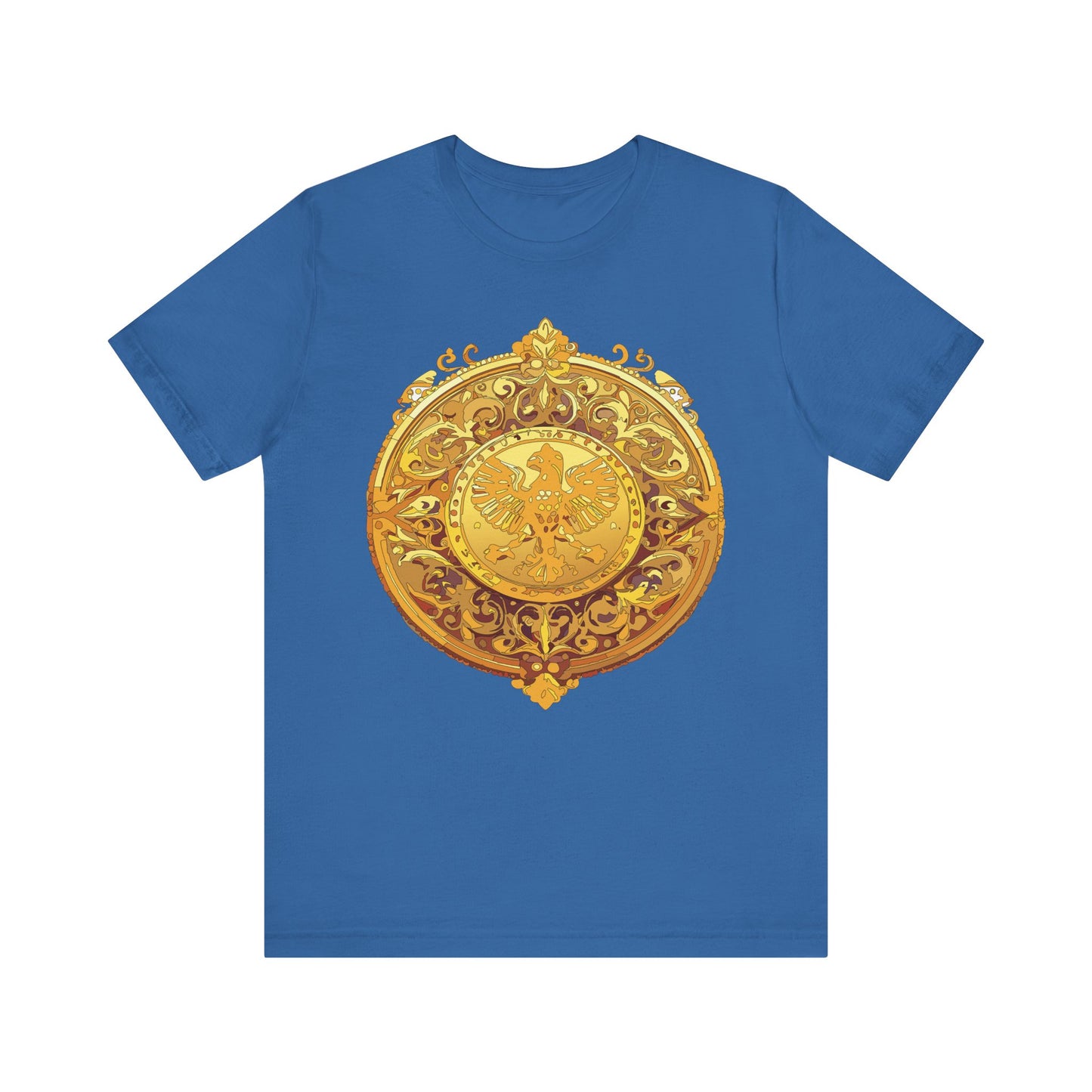 Coin Shirt, Shirt with Coin, Tee Shirt with Gold Coin, Shirt with Antique Coin