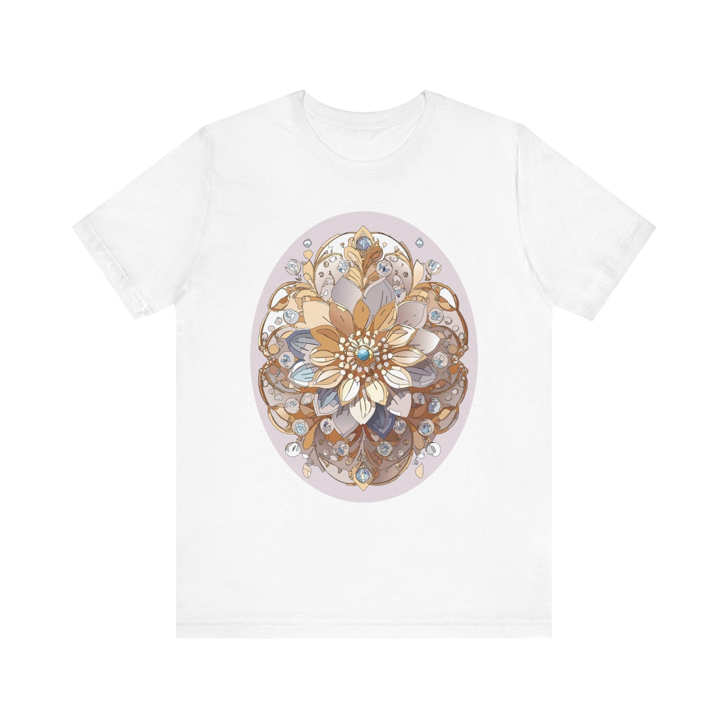 Floral Shirt, Flower Shirt, Tee Shirt with Antique Flower