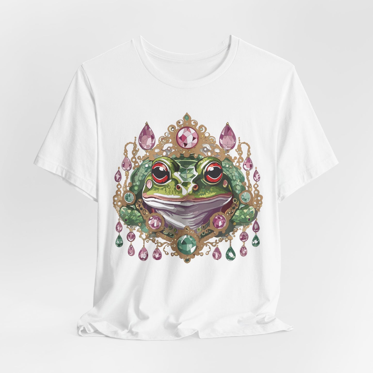 Animal Shirt, Shirt with Animal, Tee Shirt with Gold Animal Medal, Shirt with Antique Animal Medallion