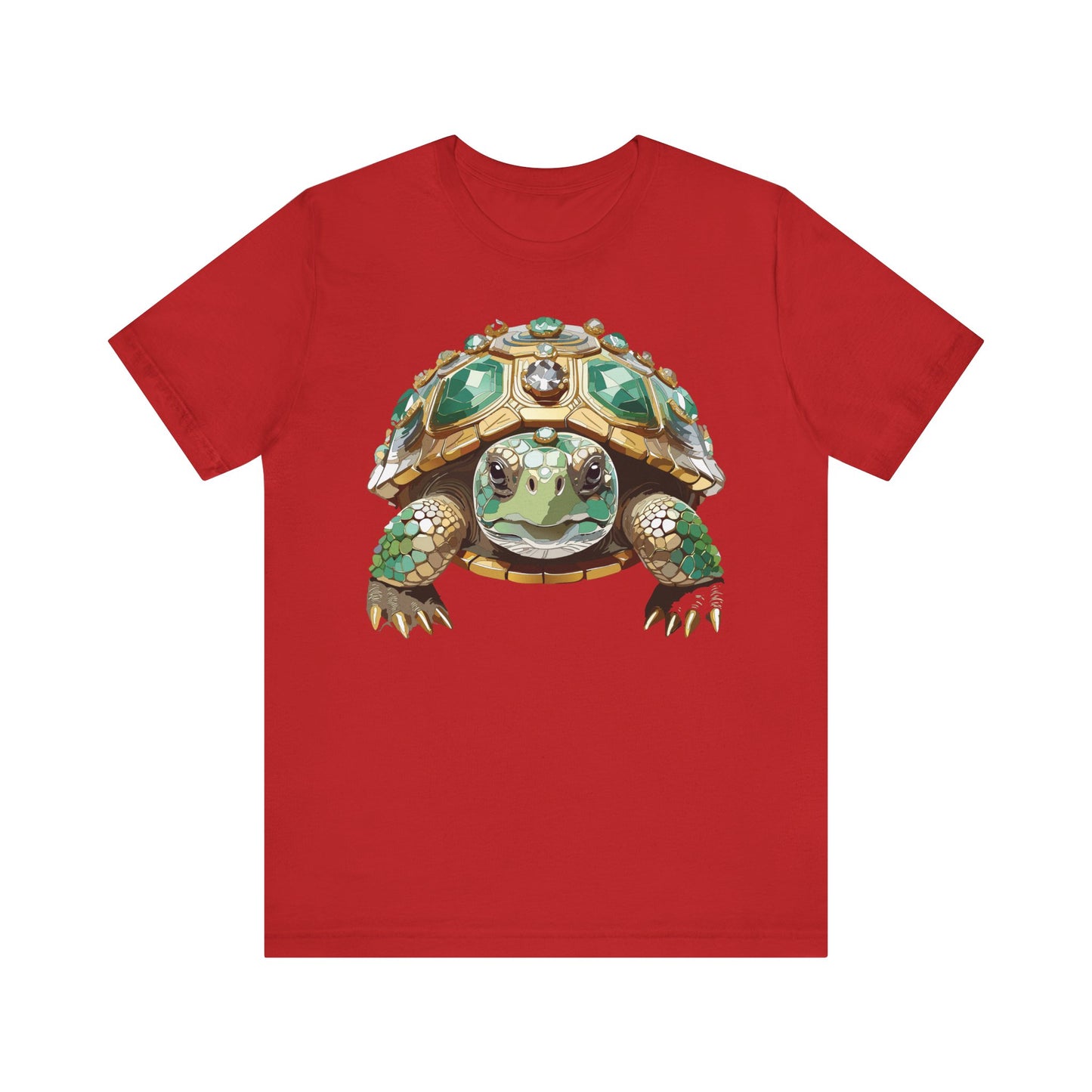 Animal Shirt, Shirt with Animal, Tee Shirt with Gold Animal Medal, Shirt with Antique Animal Medallion