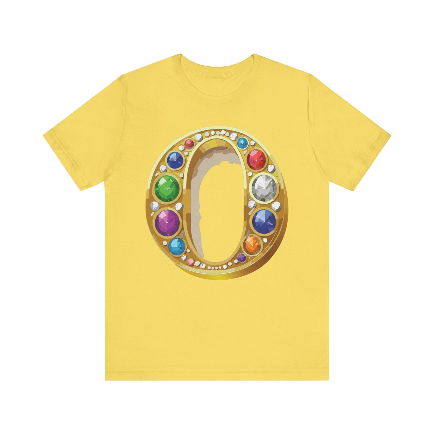 Letter Shirt, Shirt with Letters, Tee Shirt with Gold Letter, Shirt with Antique Letters