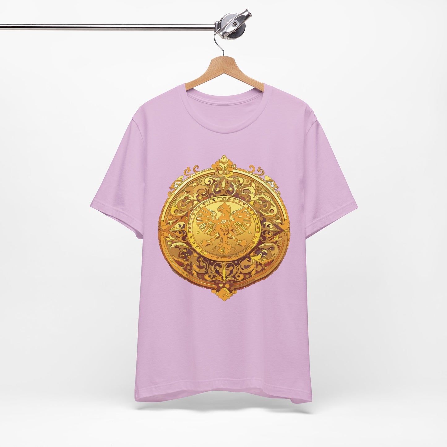 Coin Shirt, Shirt with Coin, Tee Shirt with Gold Coin, Shirt with Antique Coin