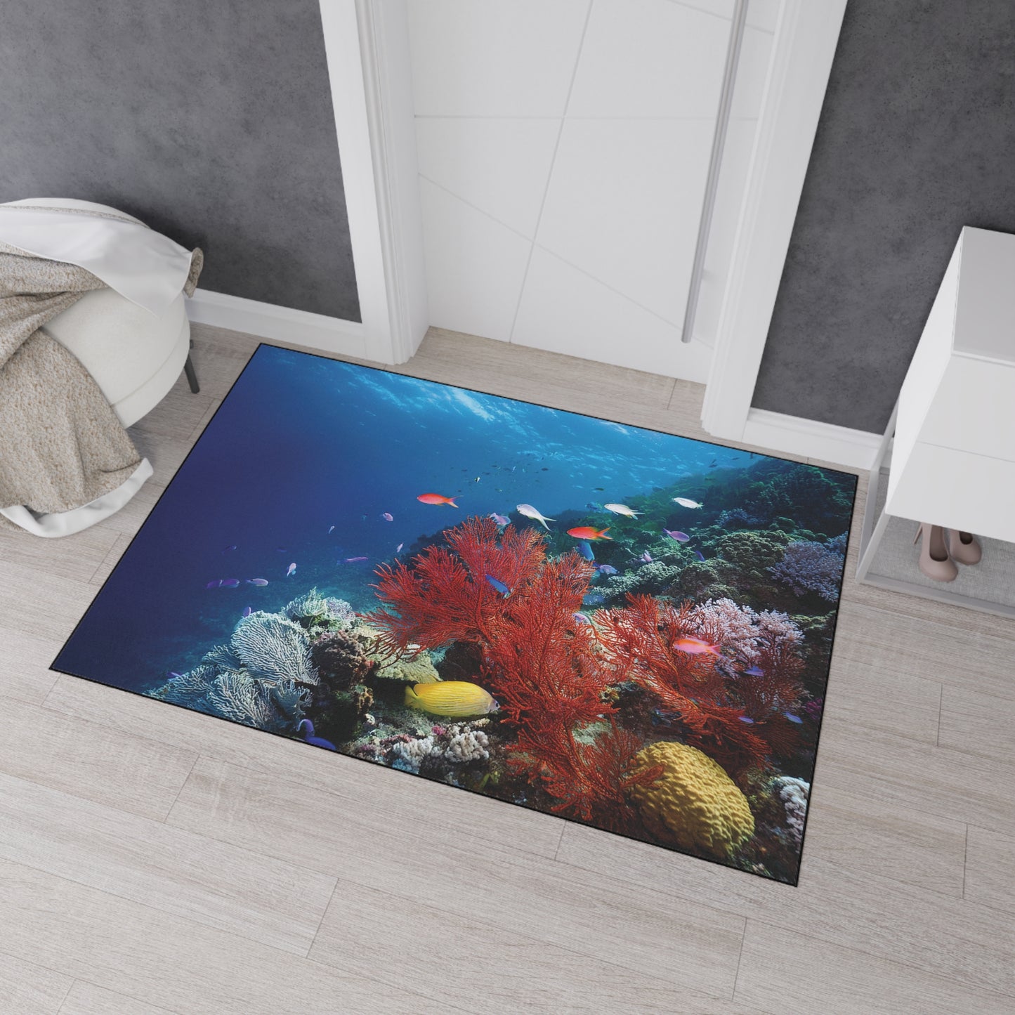 Heavy Duty Floor Mat - Deep Ocean