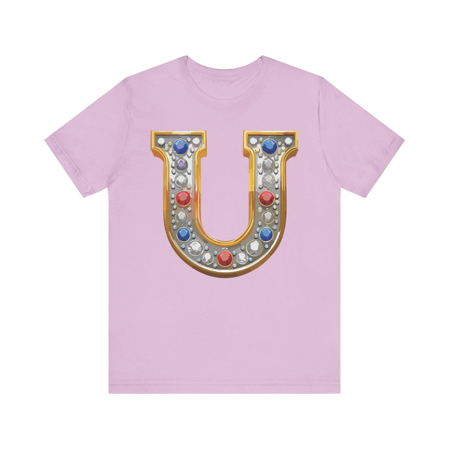 Letter Shirt, Shirt with Letters, Tee Shirt with Gold Letter, Shirt with Antique Letters