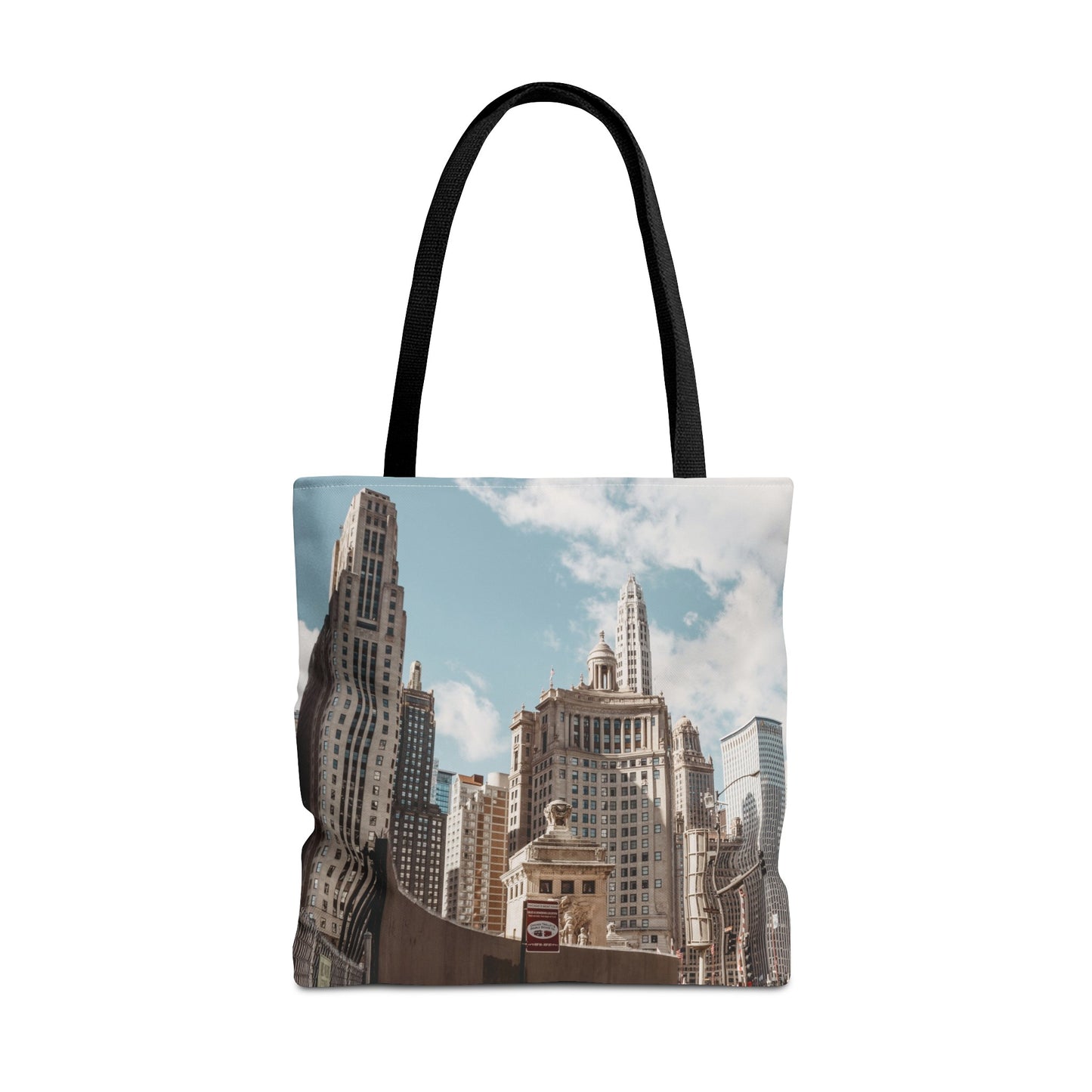 Canvas Bag with City Prints