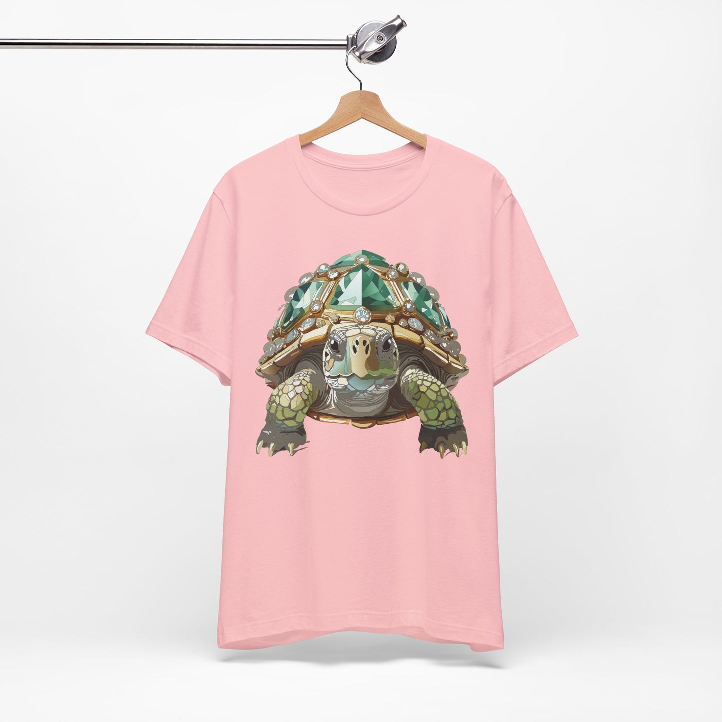 Animal Shirt, Shirt with Animal, Tee Shirt with Gold Animal Medal, Shirt with Antique Animal Medallion