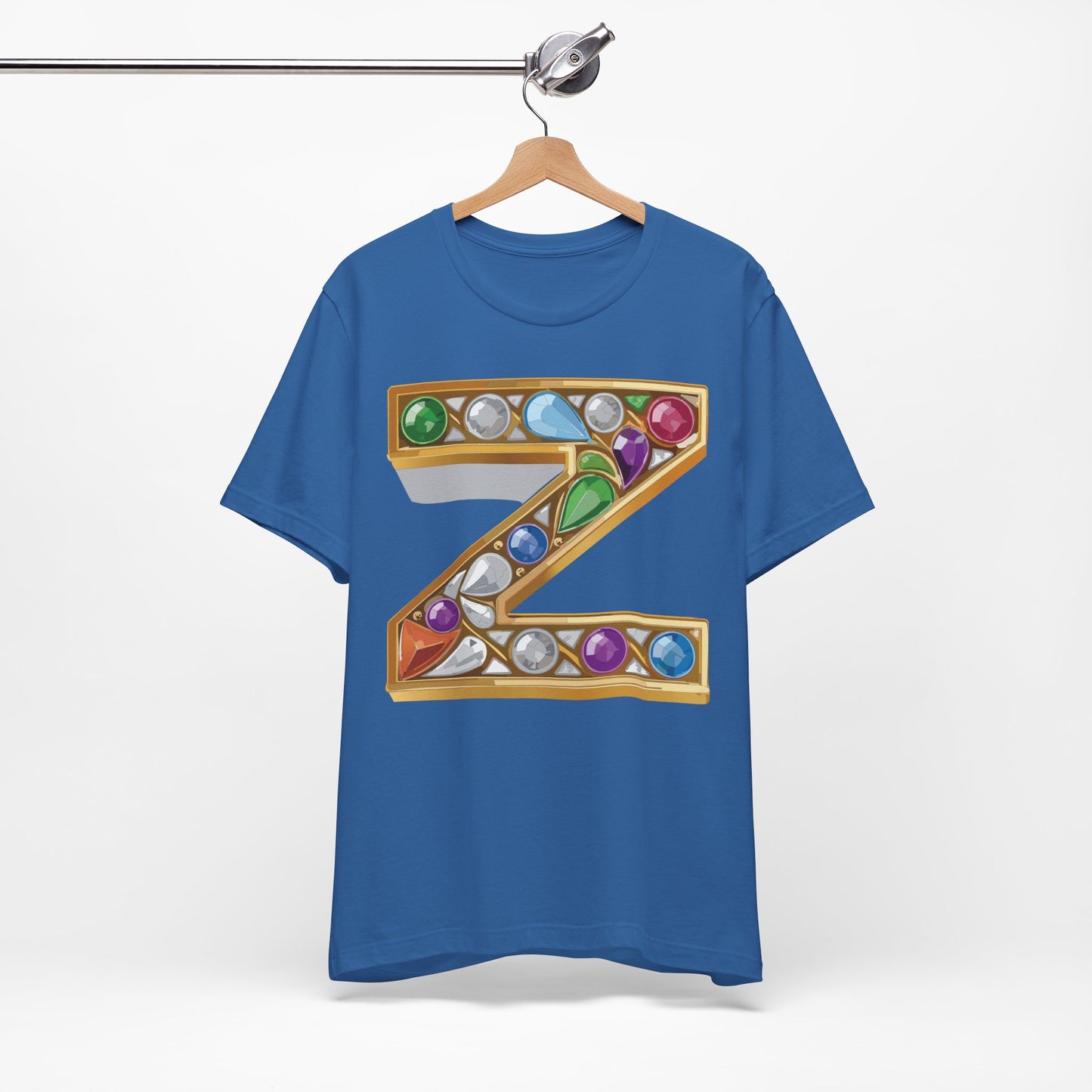 Letter Shirt, Shirt with Letters, Tee Shirt with Gold Letter, Shirt with Antique Letters