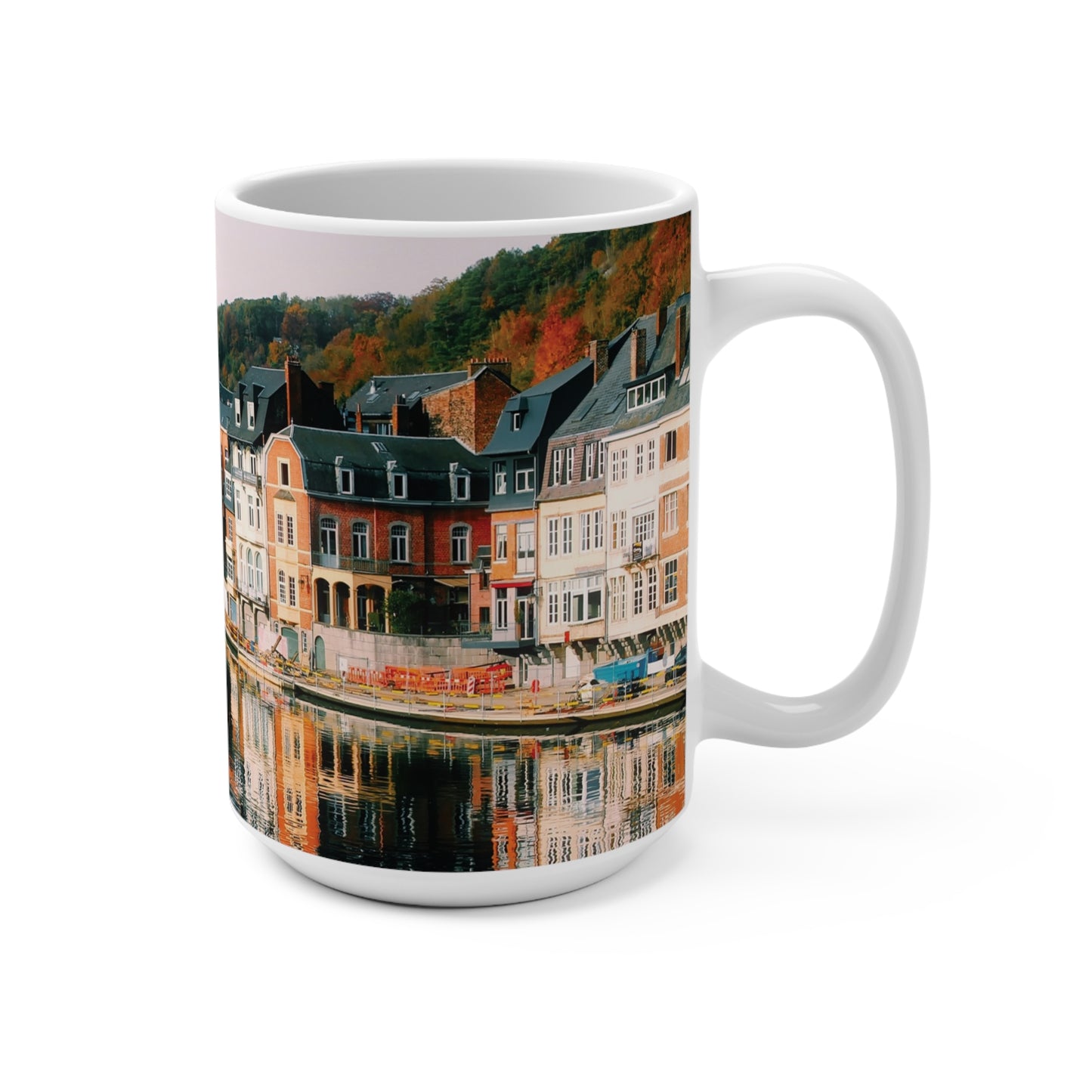 Coffee & Tea Mug with City prints, 15oz