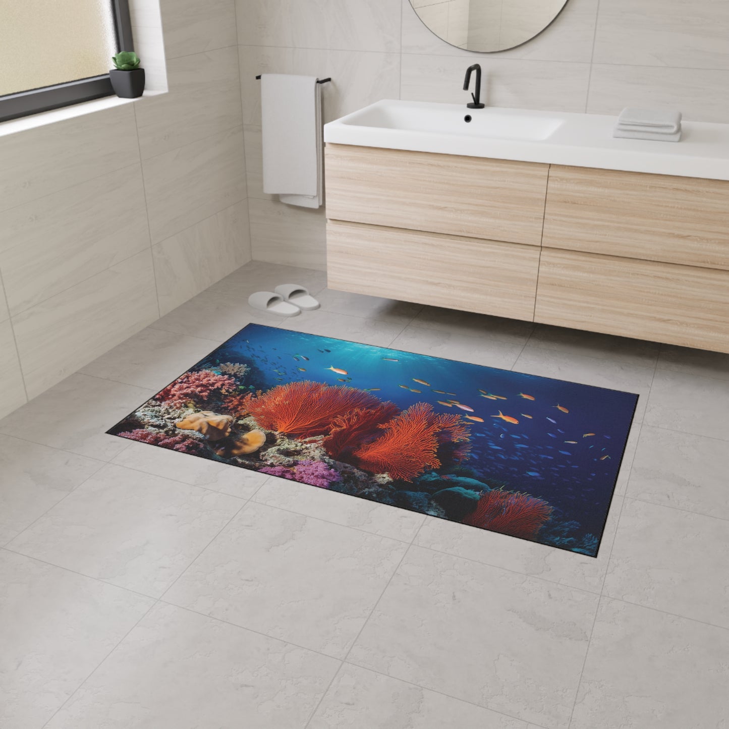 Heavy Duty Floor Mat - Deep Ocean