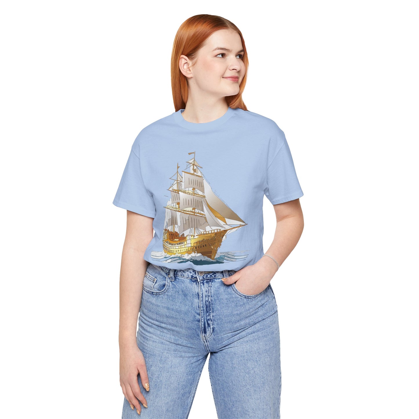 Ship Shirt, Shirt with Ship, Tee shirt with Ship