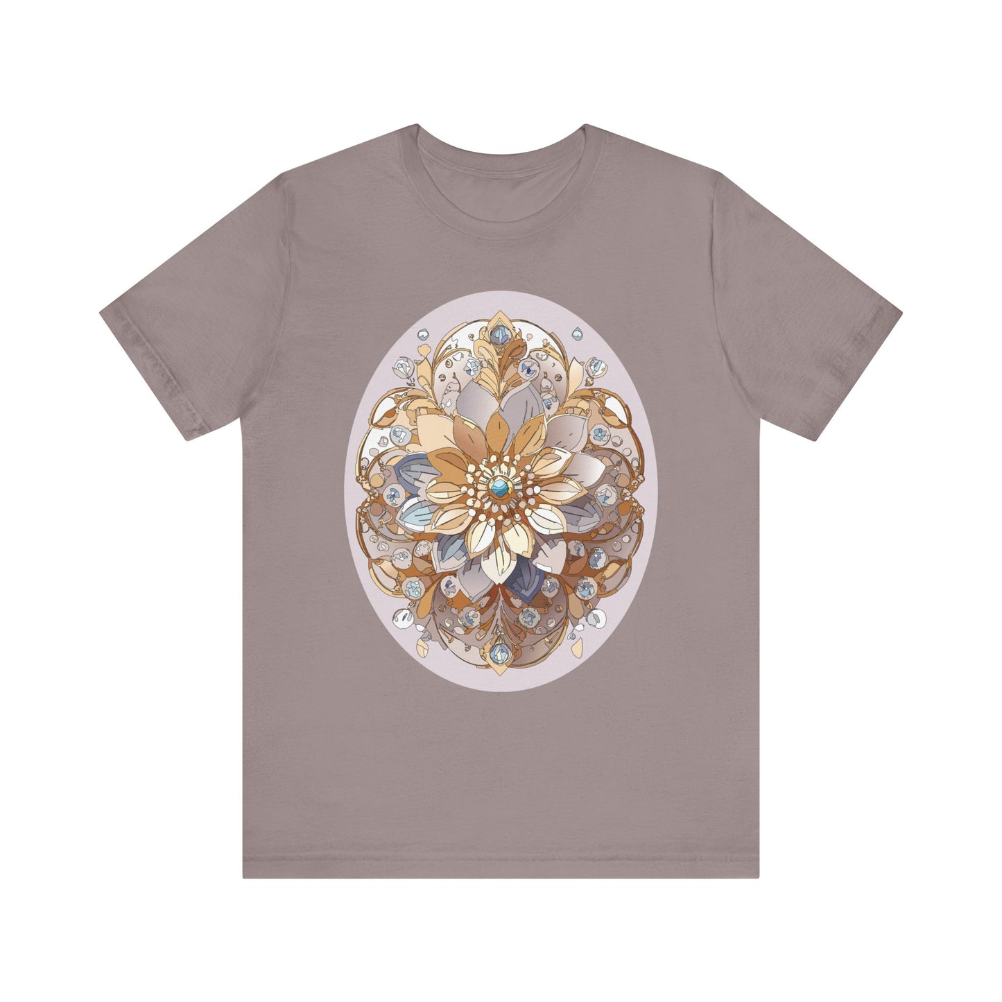 Floral Shirt, Flower Shirt, Tee Shirt with Antique Flower