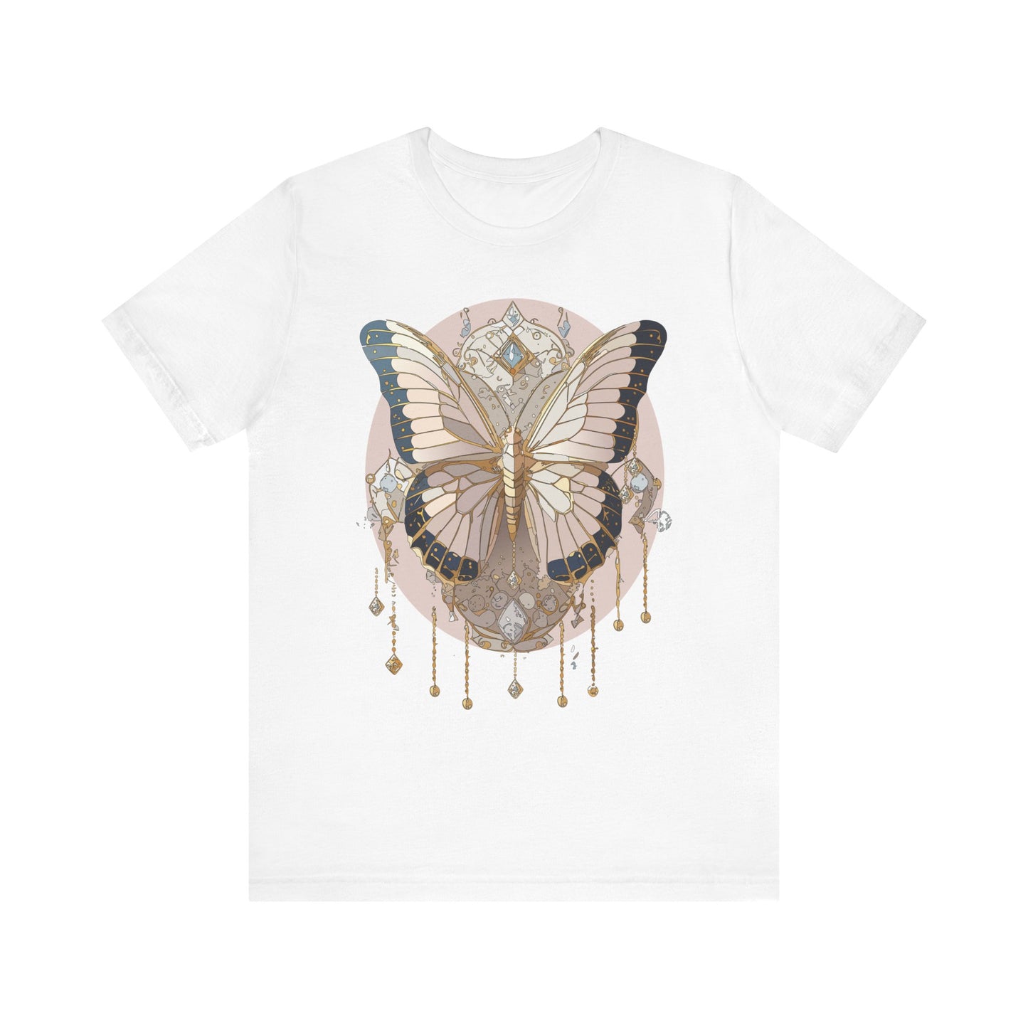 Butterfly Shirt, Shirt with Butterfly, Tee Shirt with Antique Butterfly