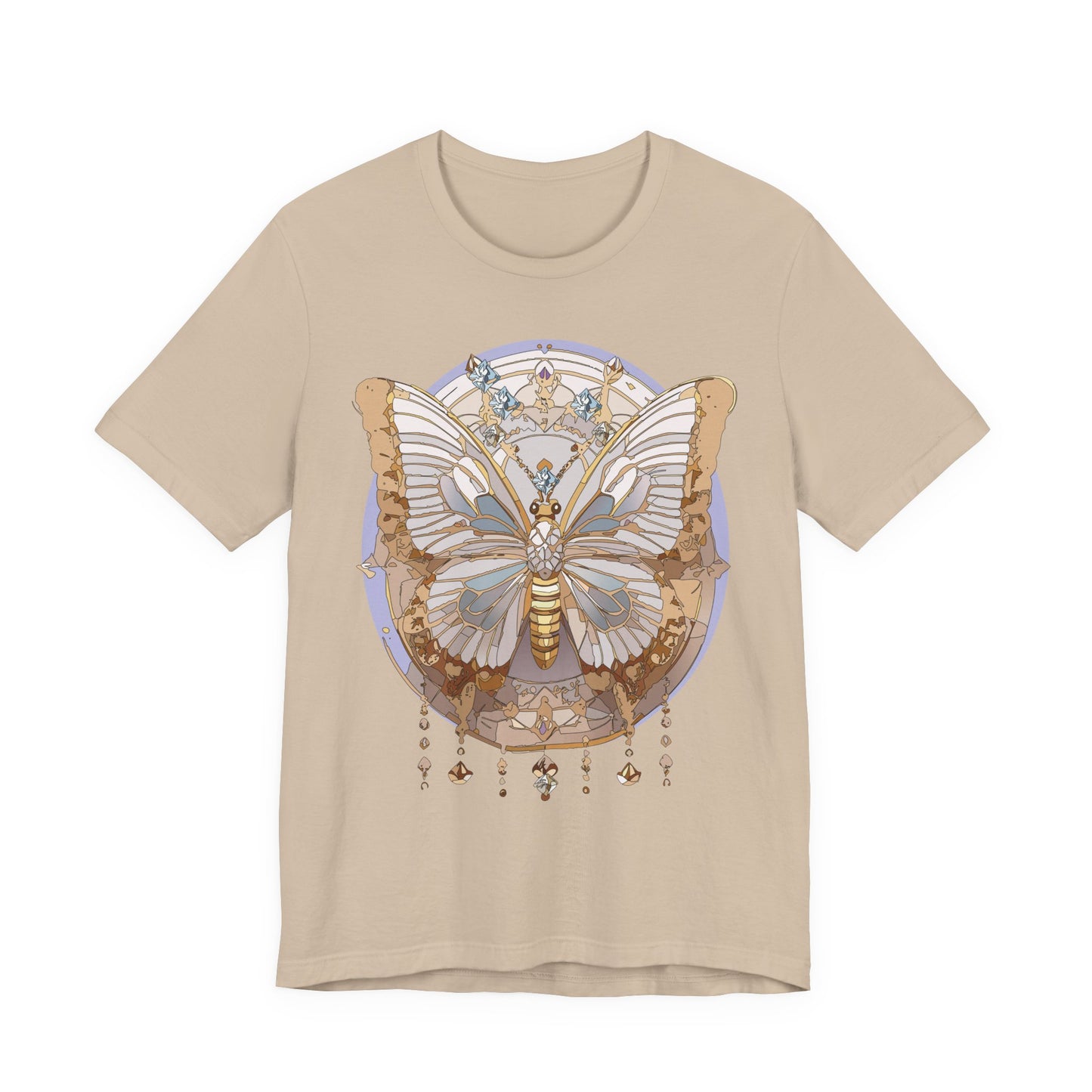 Butterfly Shirt, Shirt with Butterfly, Tee Shirt with Antique Butterfly
